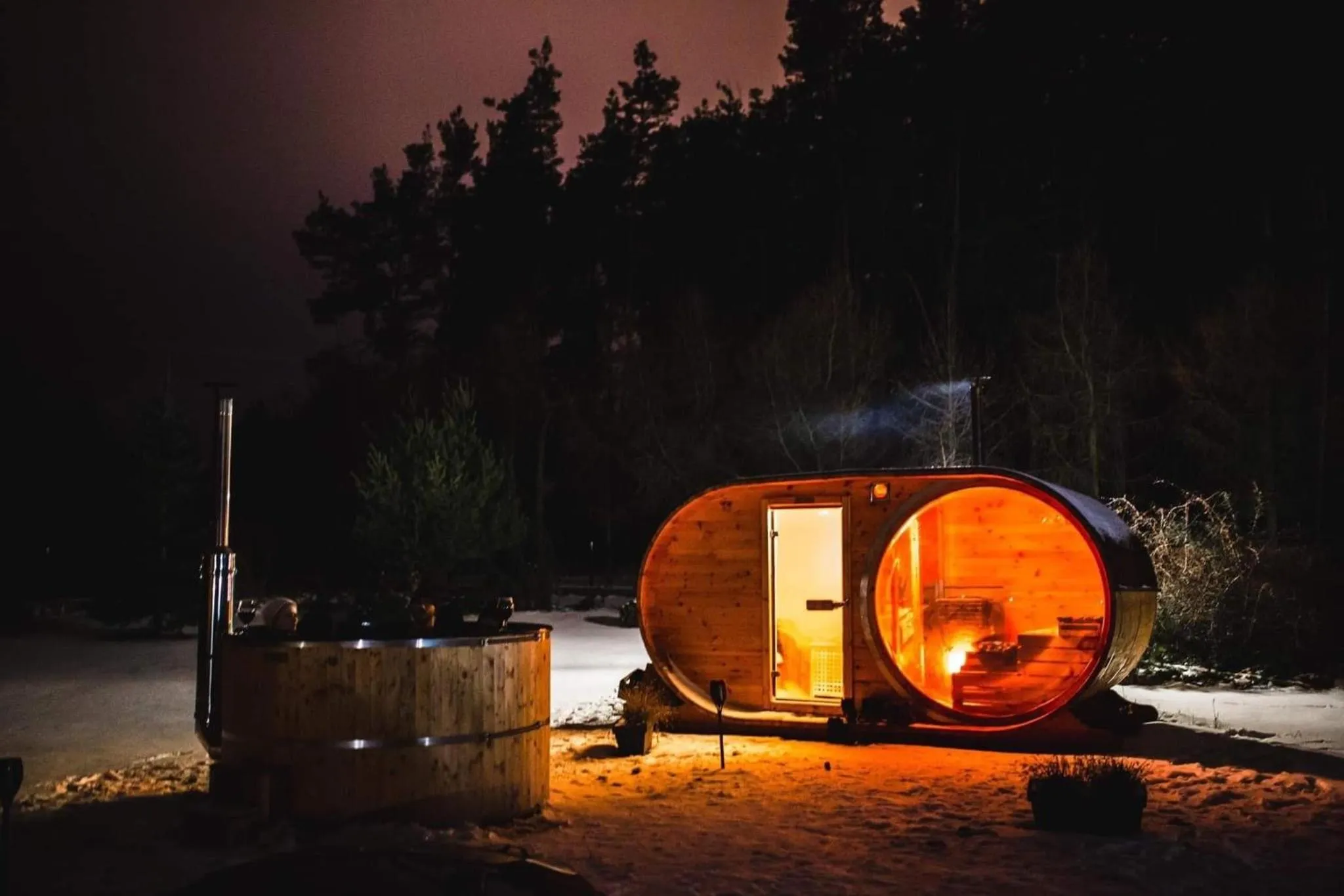 Night in Pensjonat Zakątek