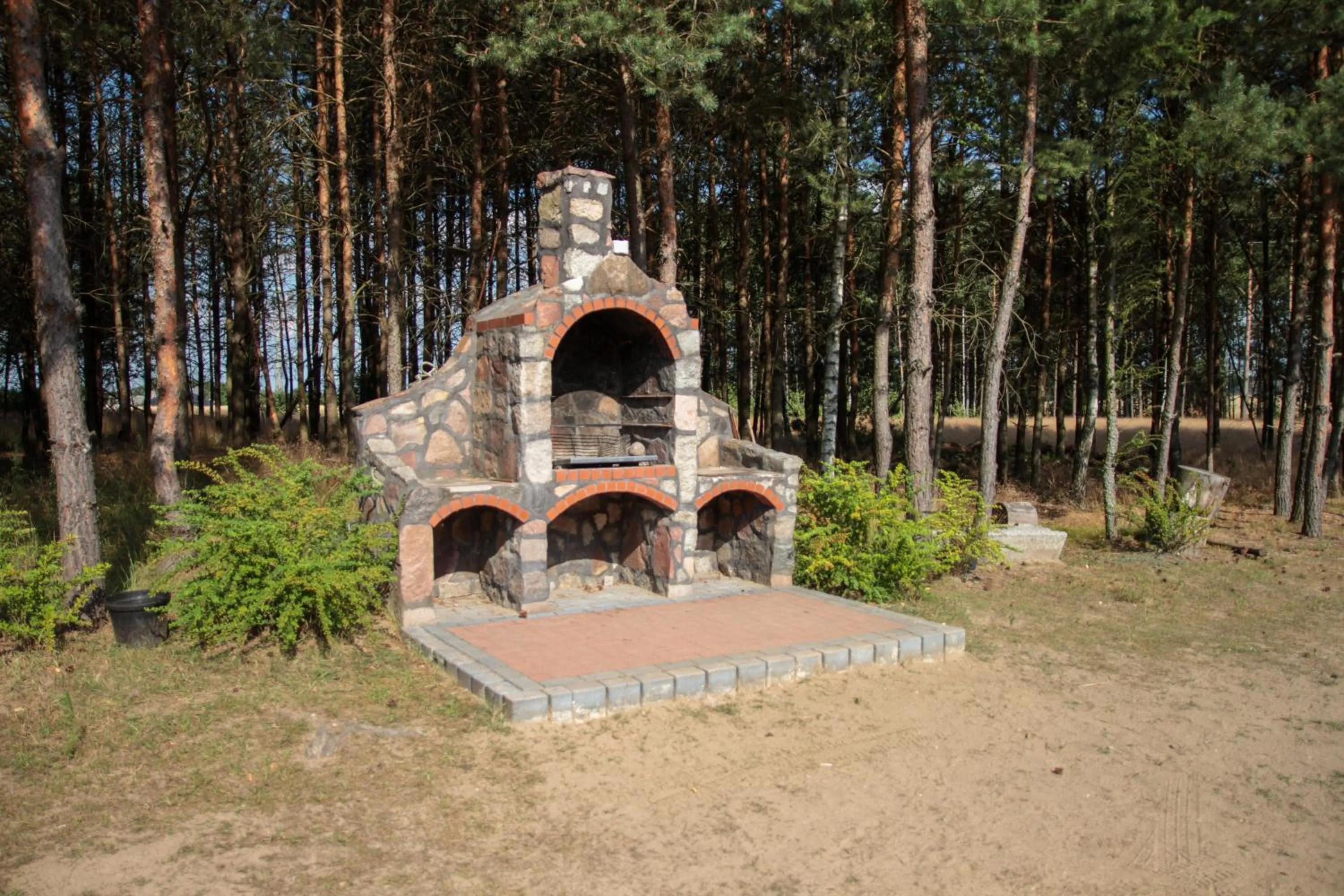 BBQ facilities in Pensjonat Zakątek