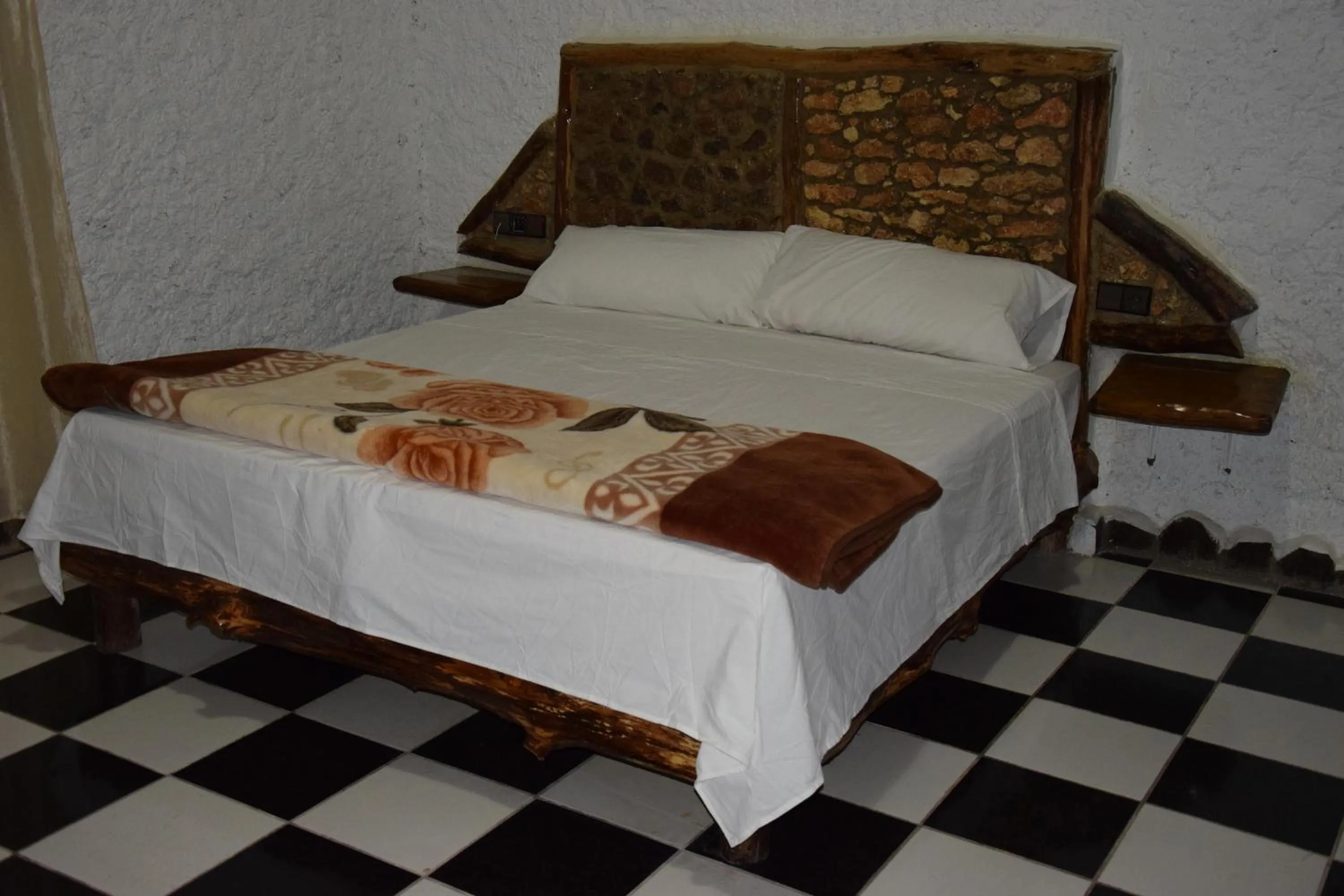Bed in Hotel Leonor