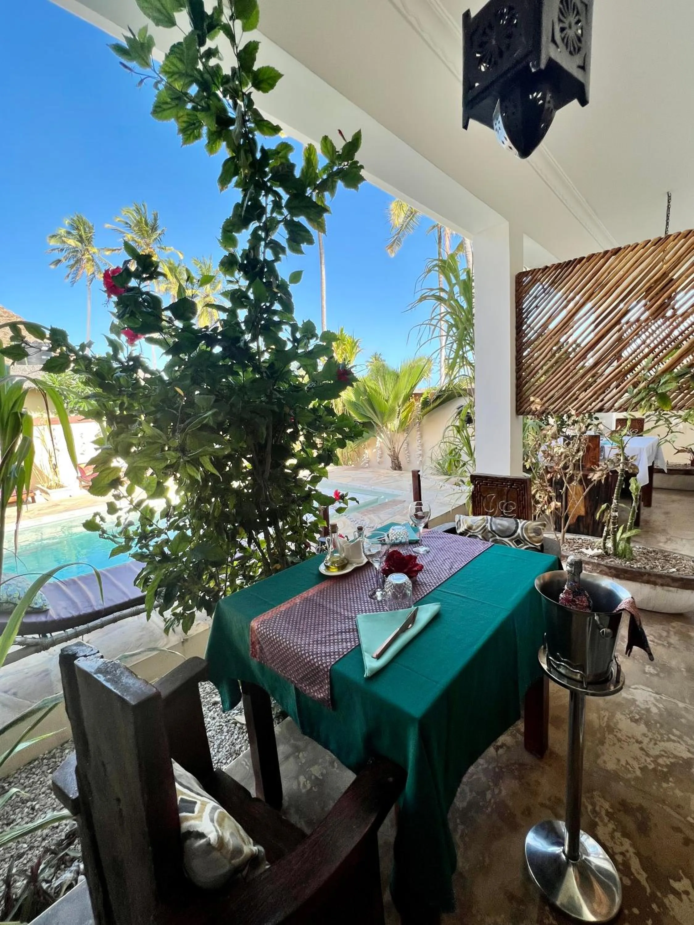 Patio in Gadea Boutique Hotel& Gadea Garden Italian Restaurant