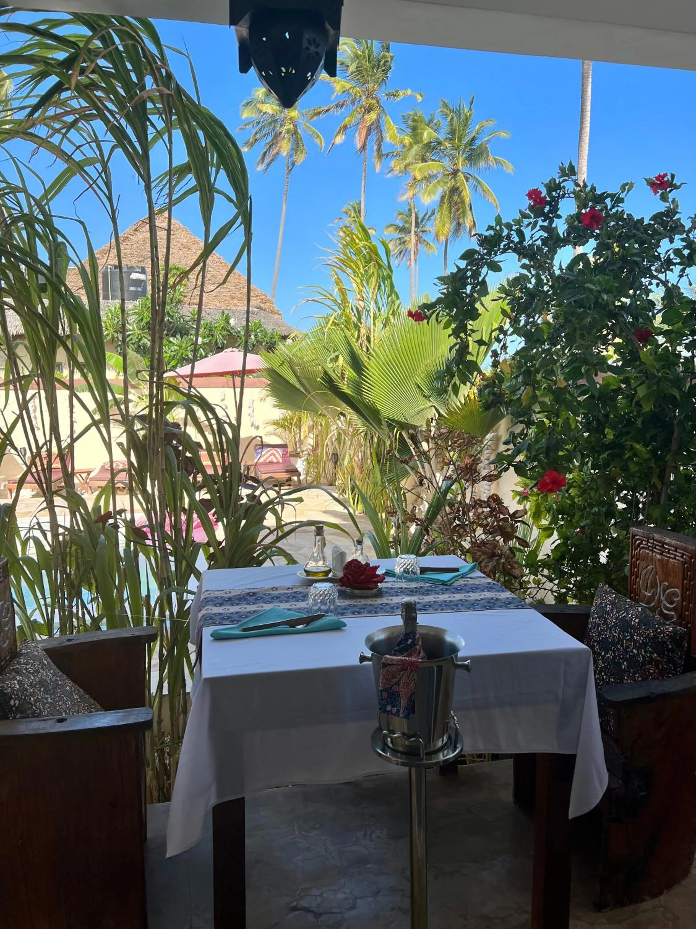 Patio in Gadea Boutique Hotel& Gadea Garden Italian Restaurant