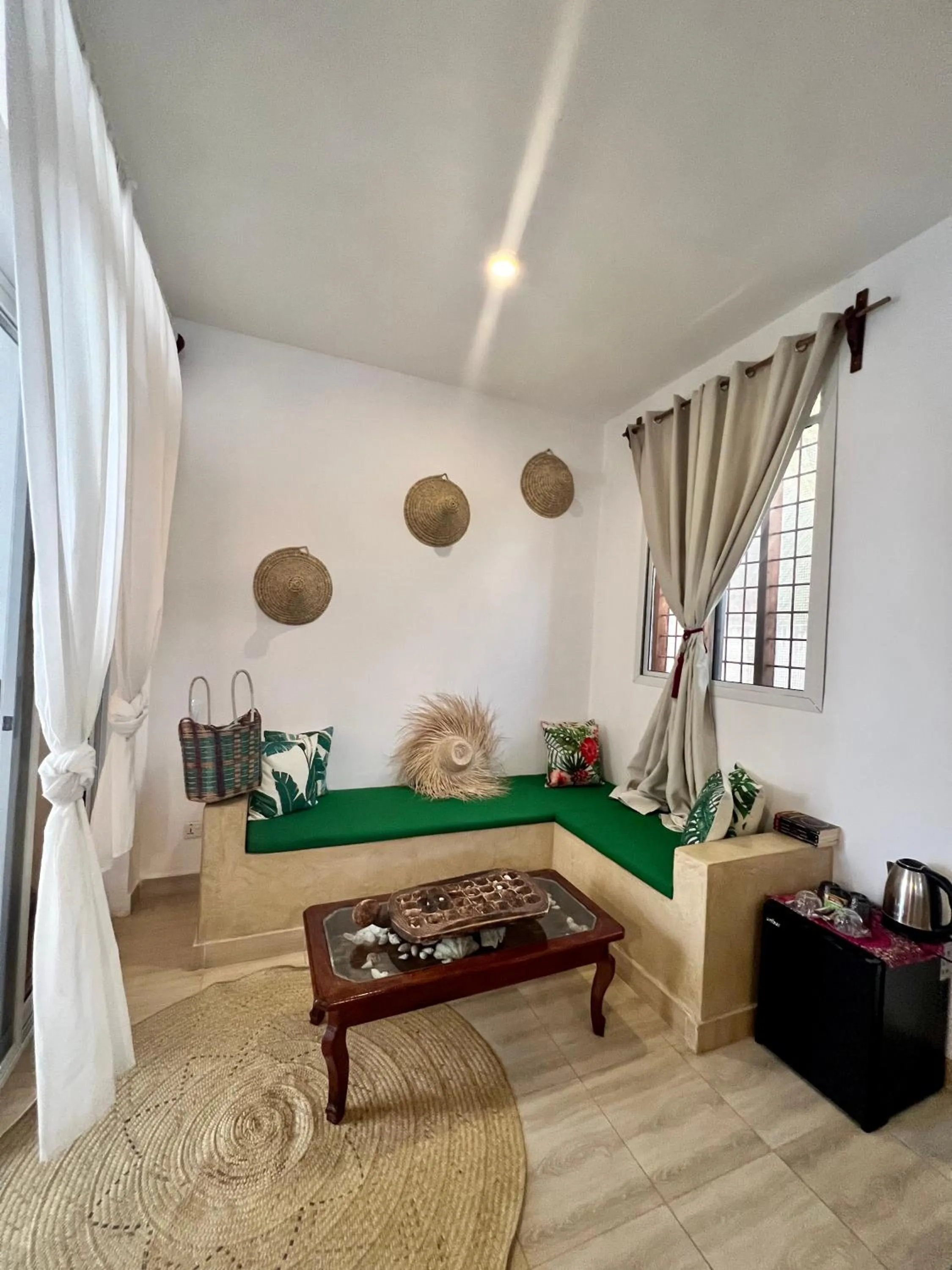 Seating area in Gadea Boutique Hotel& Gadea Garden Italian Restaurant