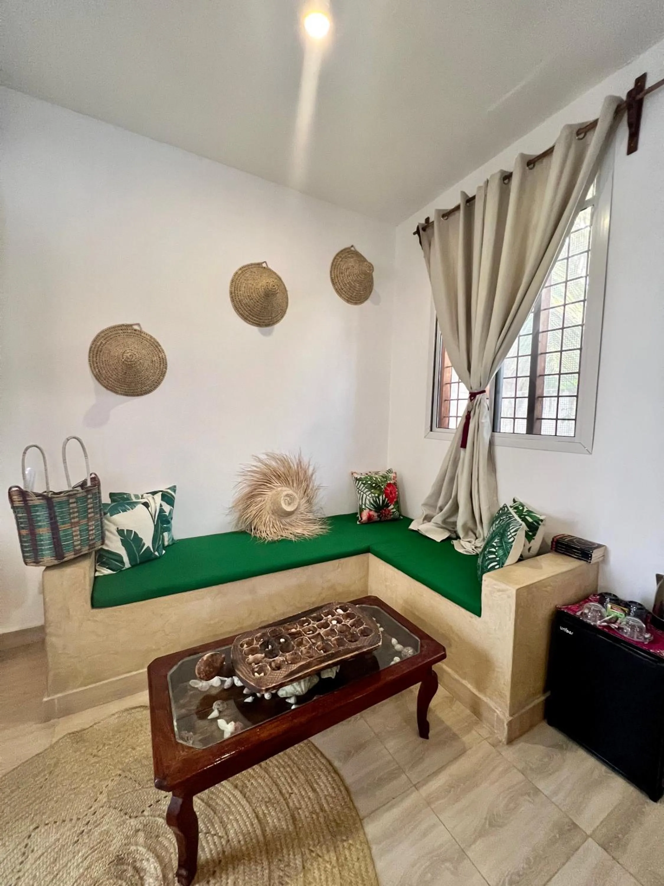 Seating area in Gadea Boutique Hotel& Gadea Garden Italian Restaurant