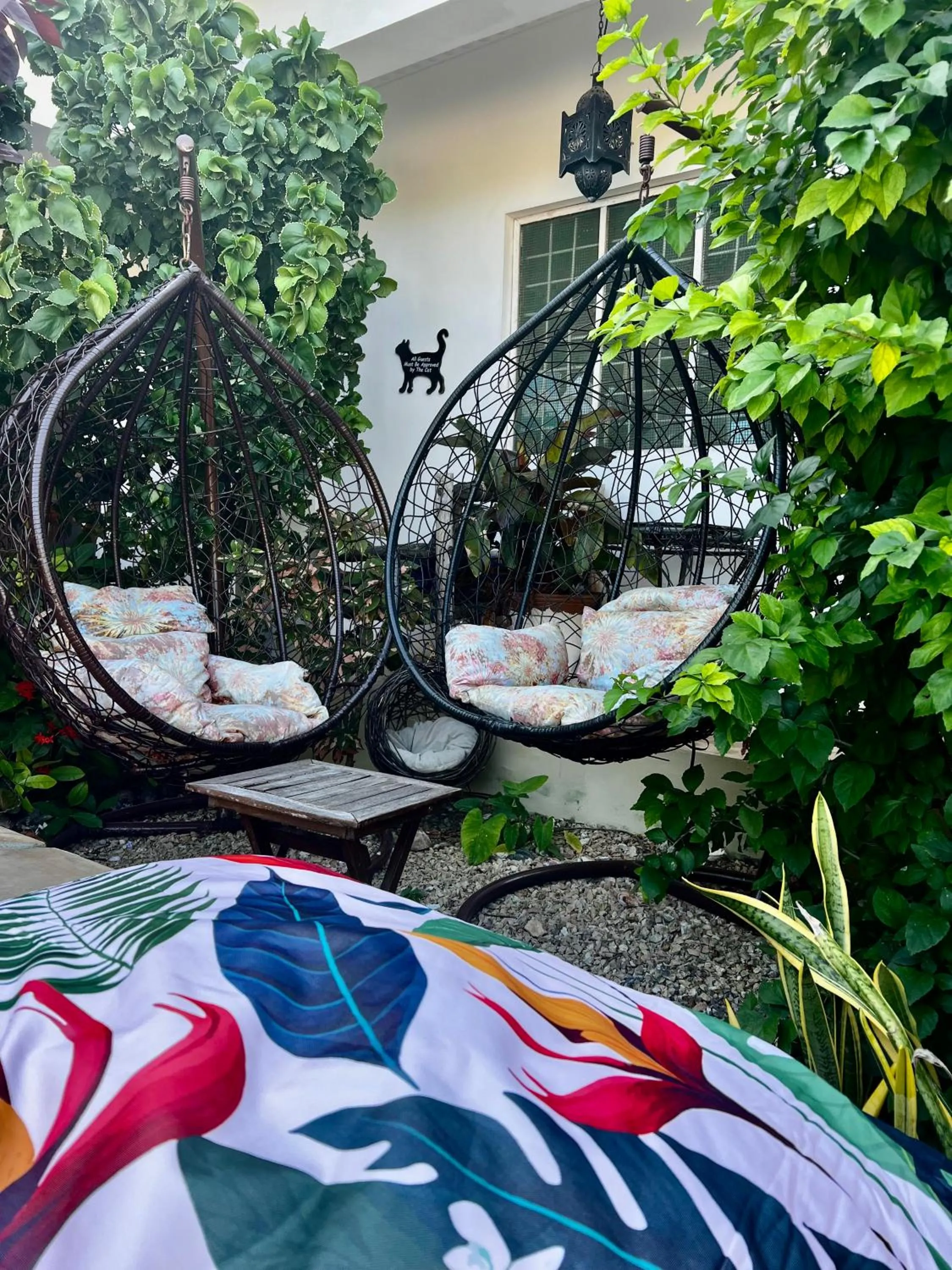 Patio in Gadea Boutique Hotel& Gadea Garden Italian Restaurant