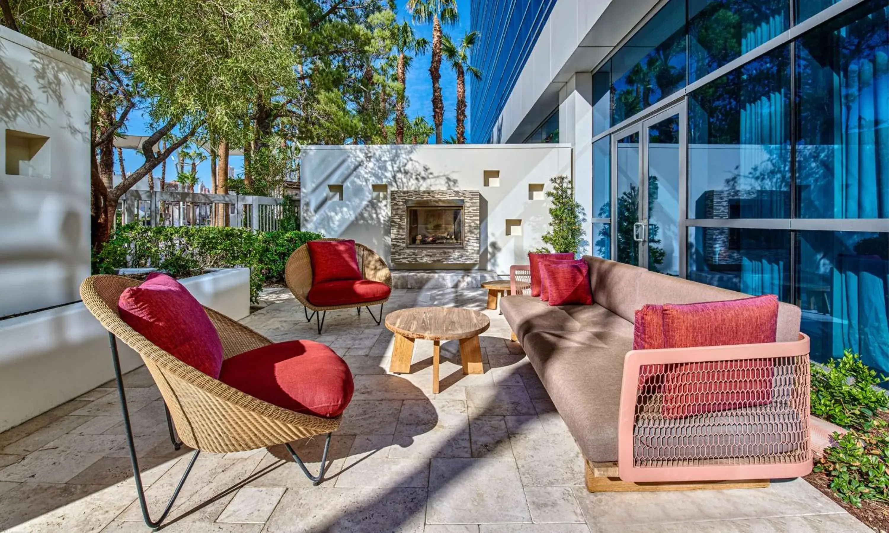 Opal Deluxe One Story King Villa in Virgin Hotels Las Vegas, Curio Collection by Hilton Opal Deluxe One Story King Villa in Virgin Hotels Las Vegas, Curio Collection by Hilton