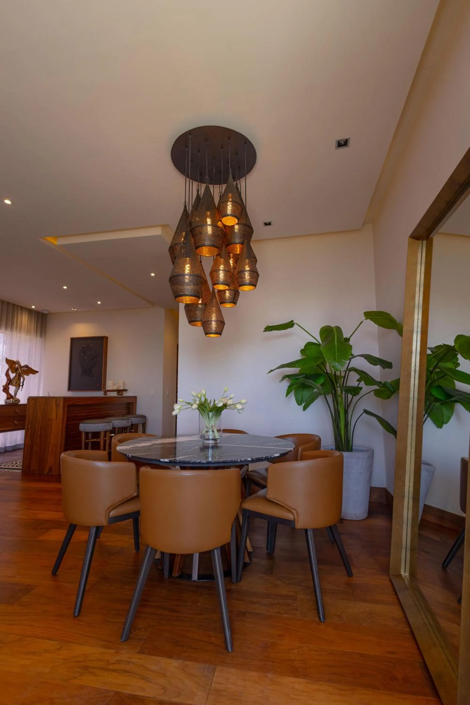 Dining area in Casa Raíces Hotel Luxury & Viñedo