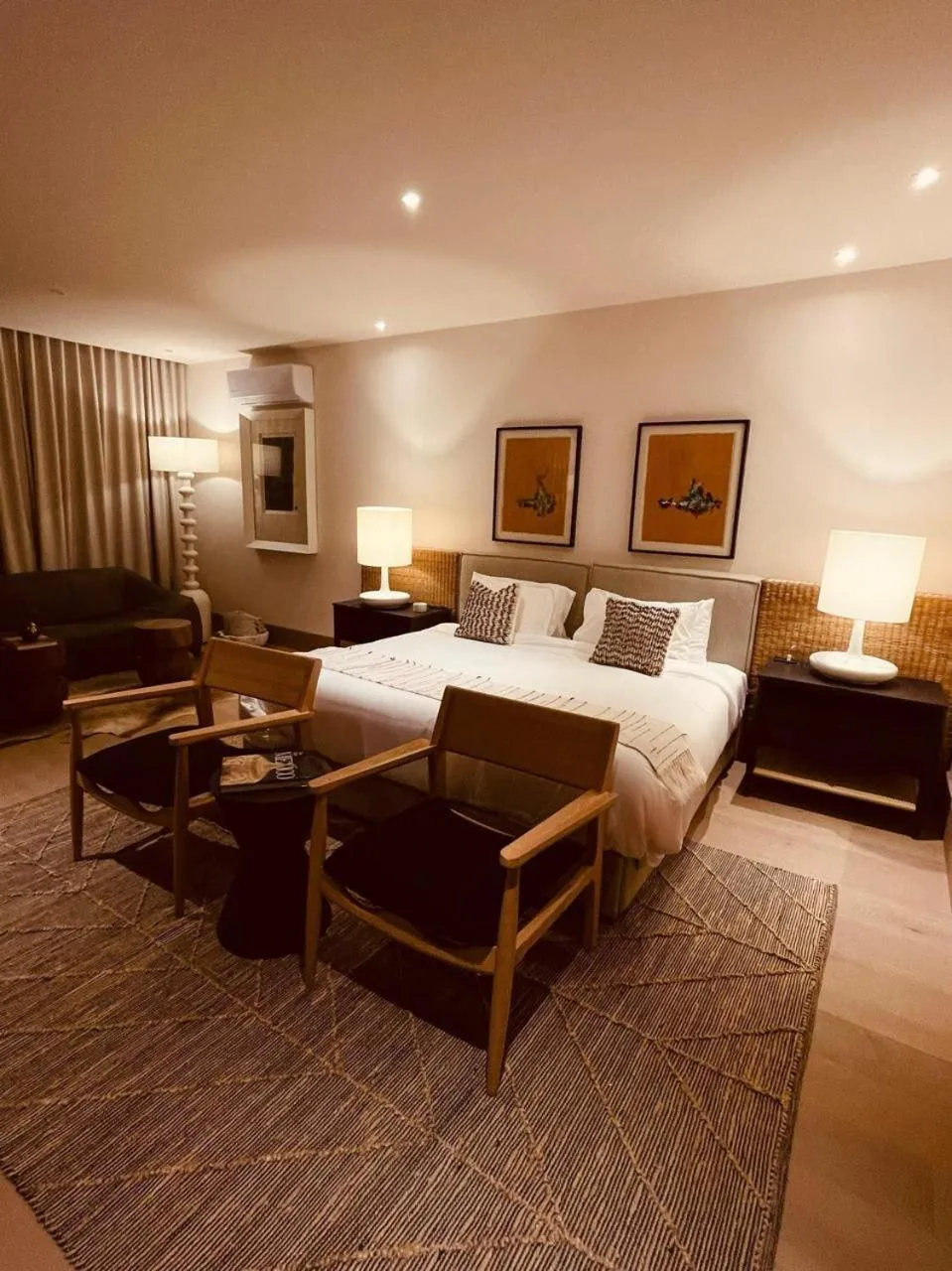 Bed in Casa Raíces Hotel Luxury & Viñedo