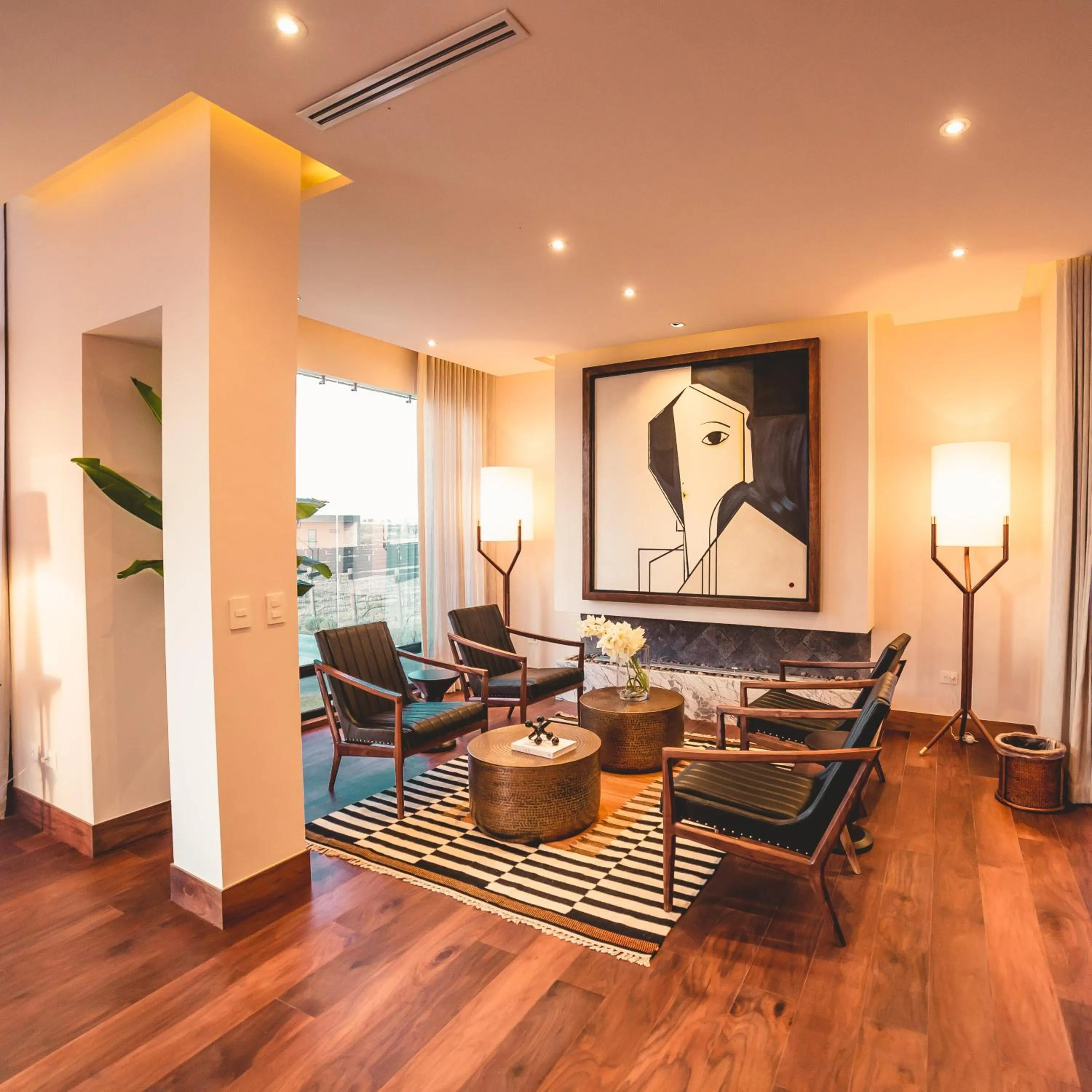 Living room in Casa Raíces Hotel Luxury & Viñedo