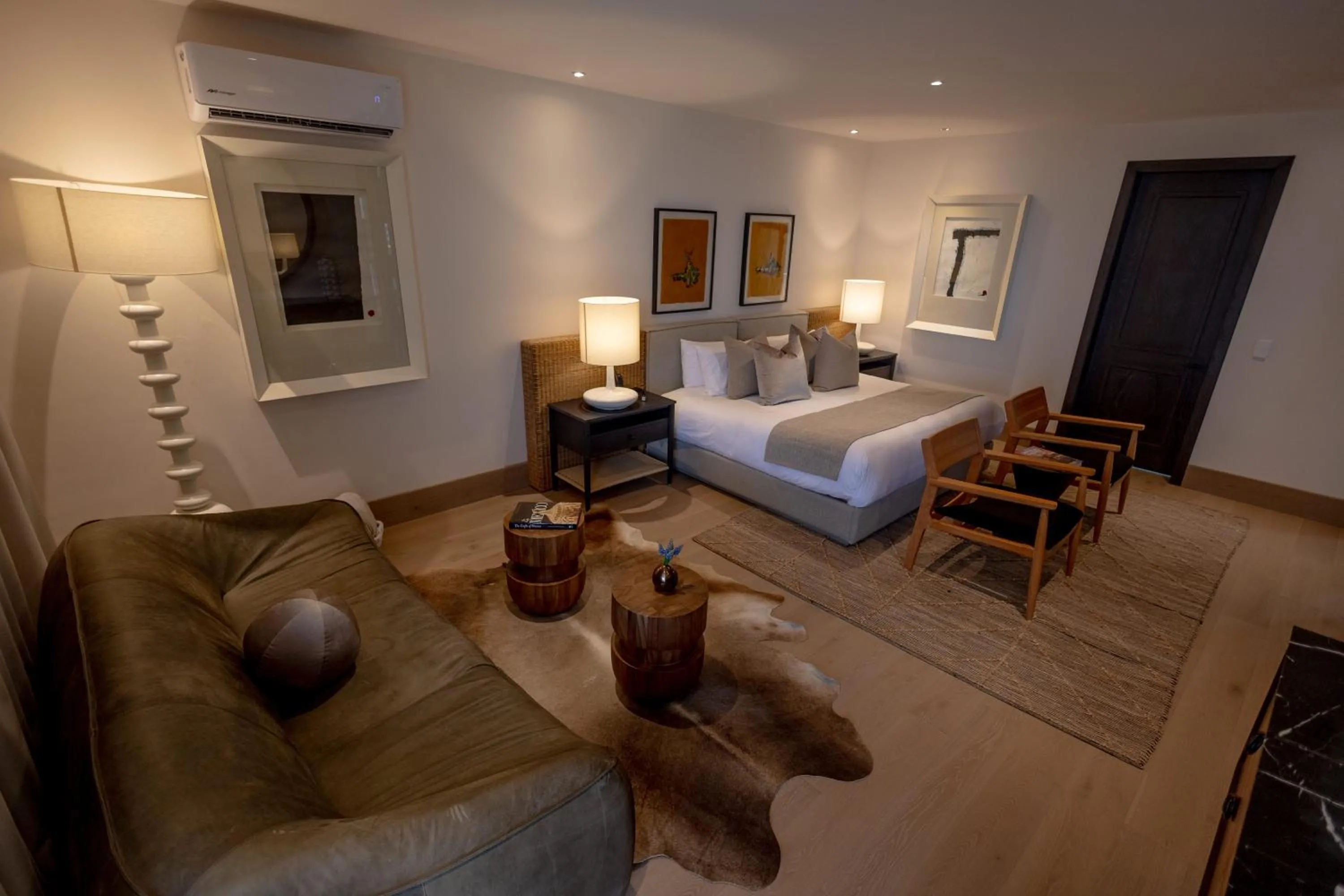 Bed in Casa Raíces Hotel Luxury & Viñedo