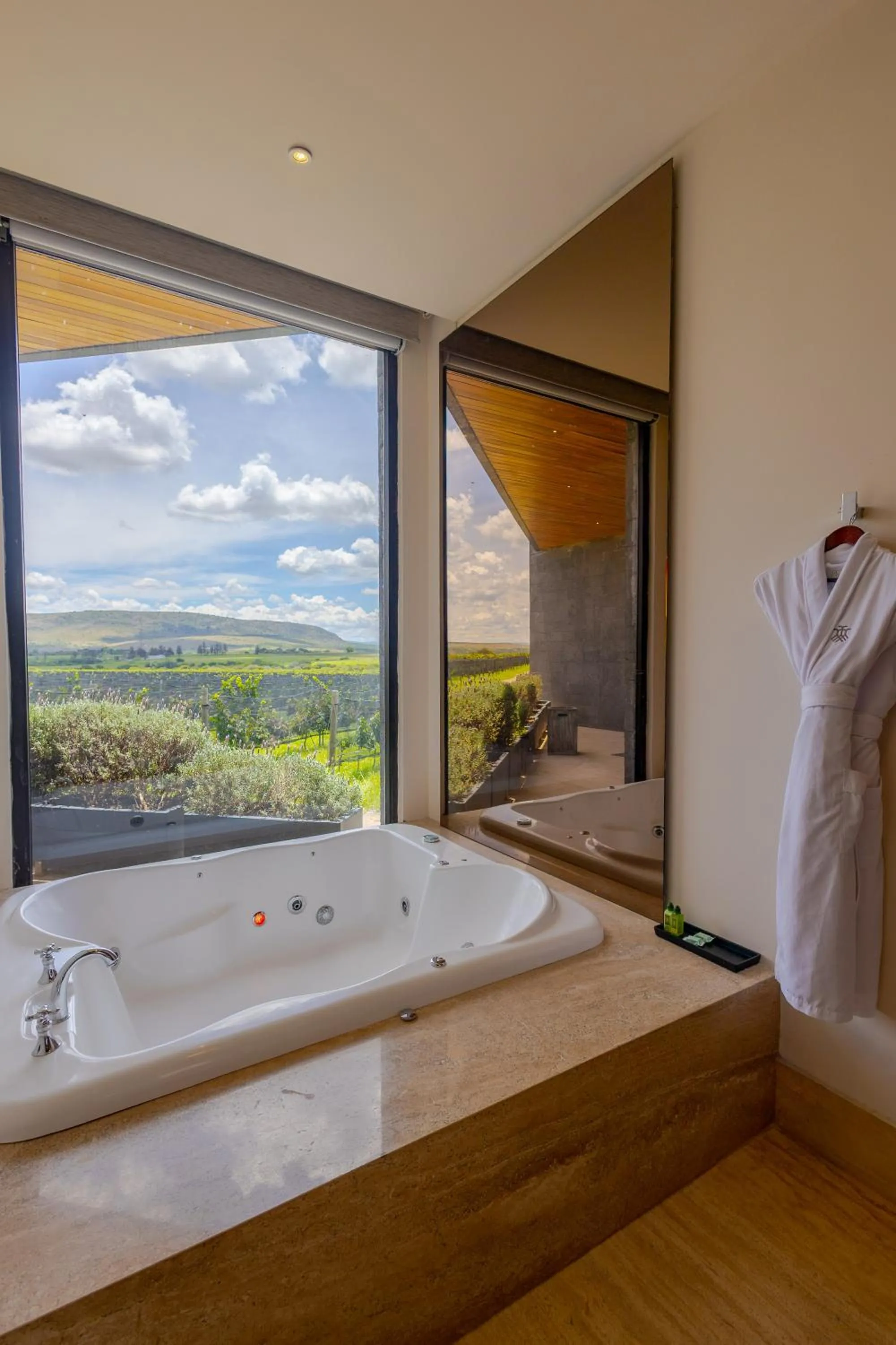 Hot Tub in Casa Raíces Hotel Luxury & Viñedo