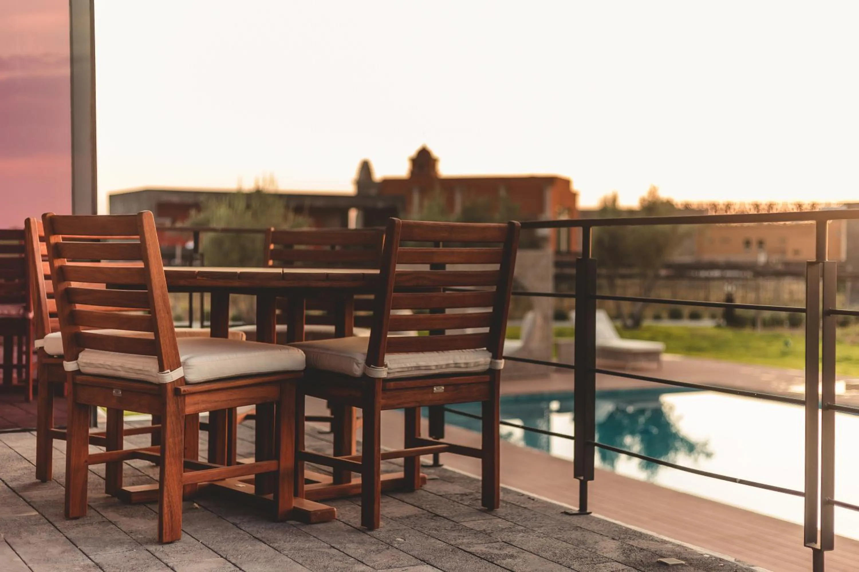 Balcony/Terrace in Casa Raíces Hotel Luxury & Viñedo
