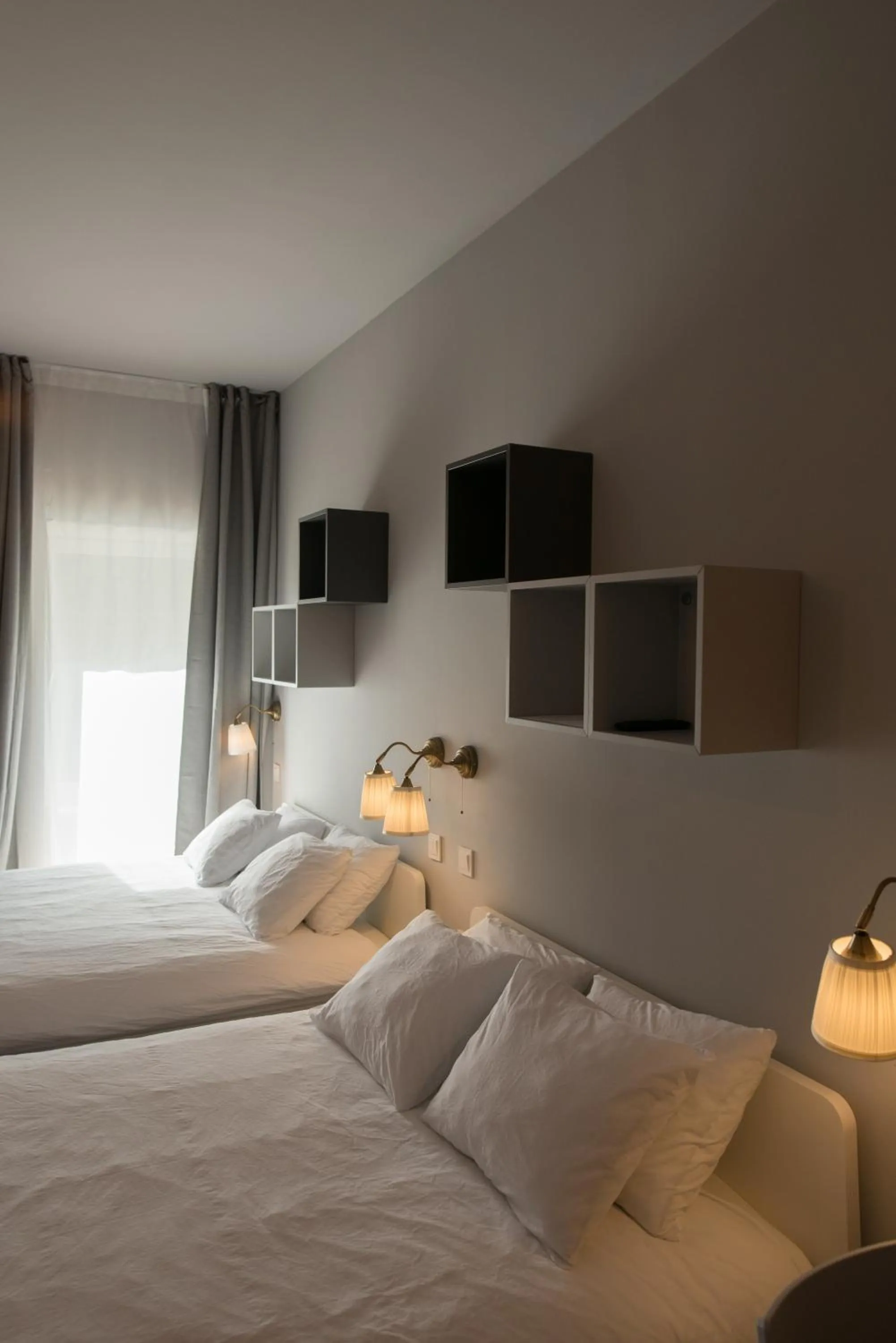 Bed in SMILE&LOVE REPUBLIC ZAGREB CENTER