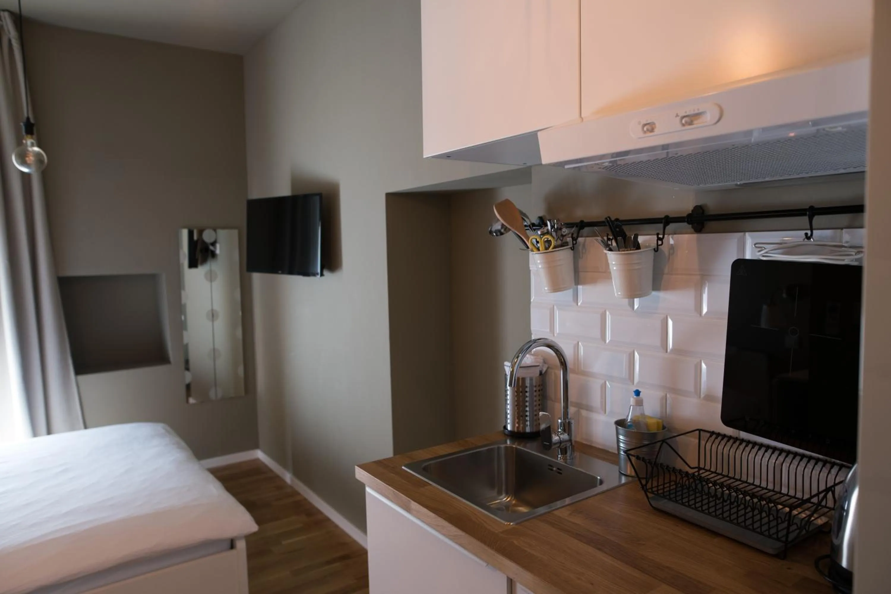 Bed in SMILE&LOVE REPUBLIC ZAGREB CENTER