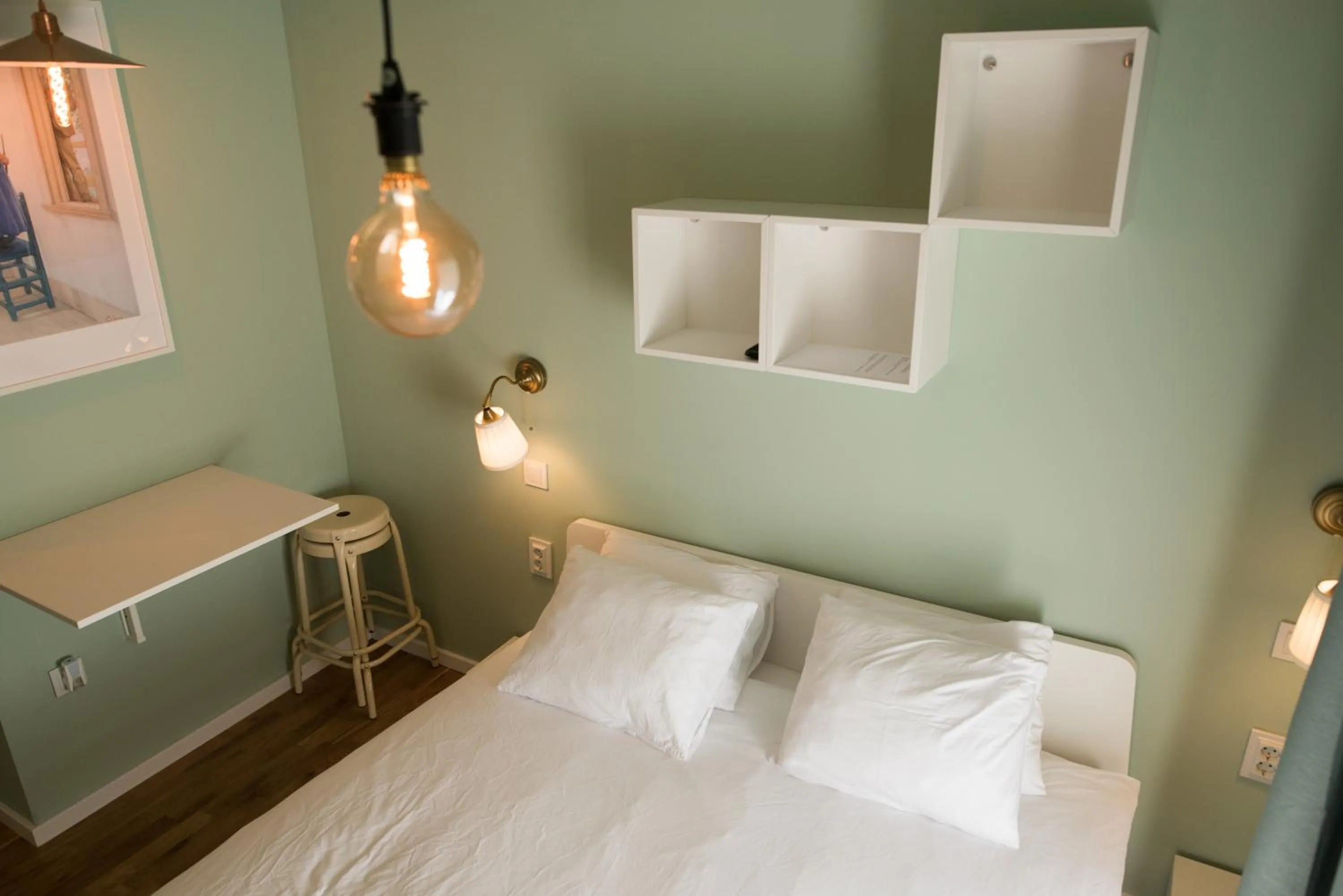 Bed in SMILE&LOVE REPUBLIC ZAGREB CENTER