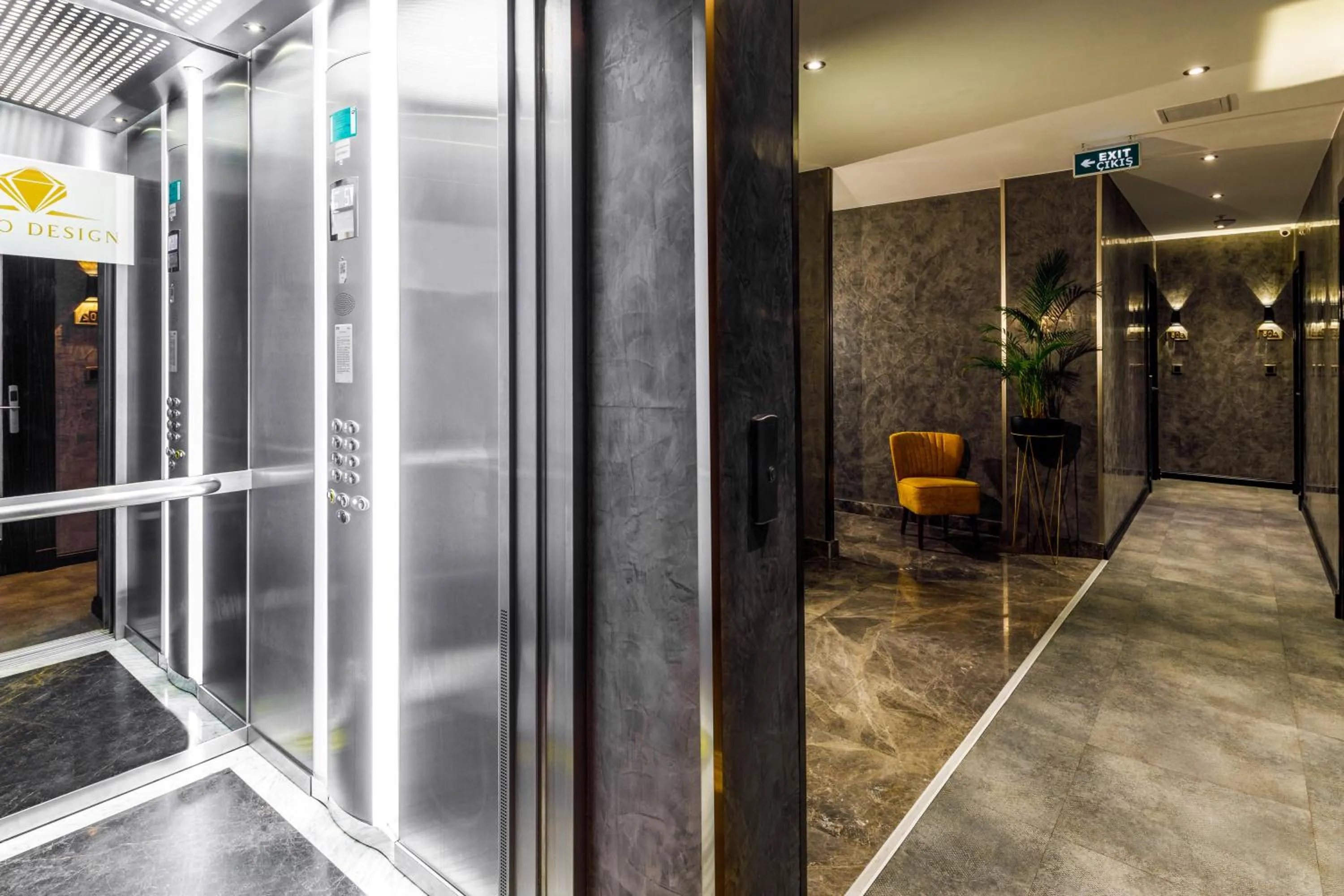 Facade/entrance in Euro Design Hotel