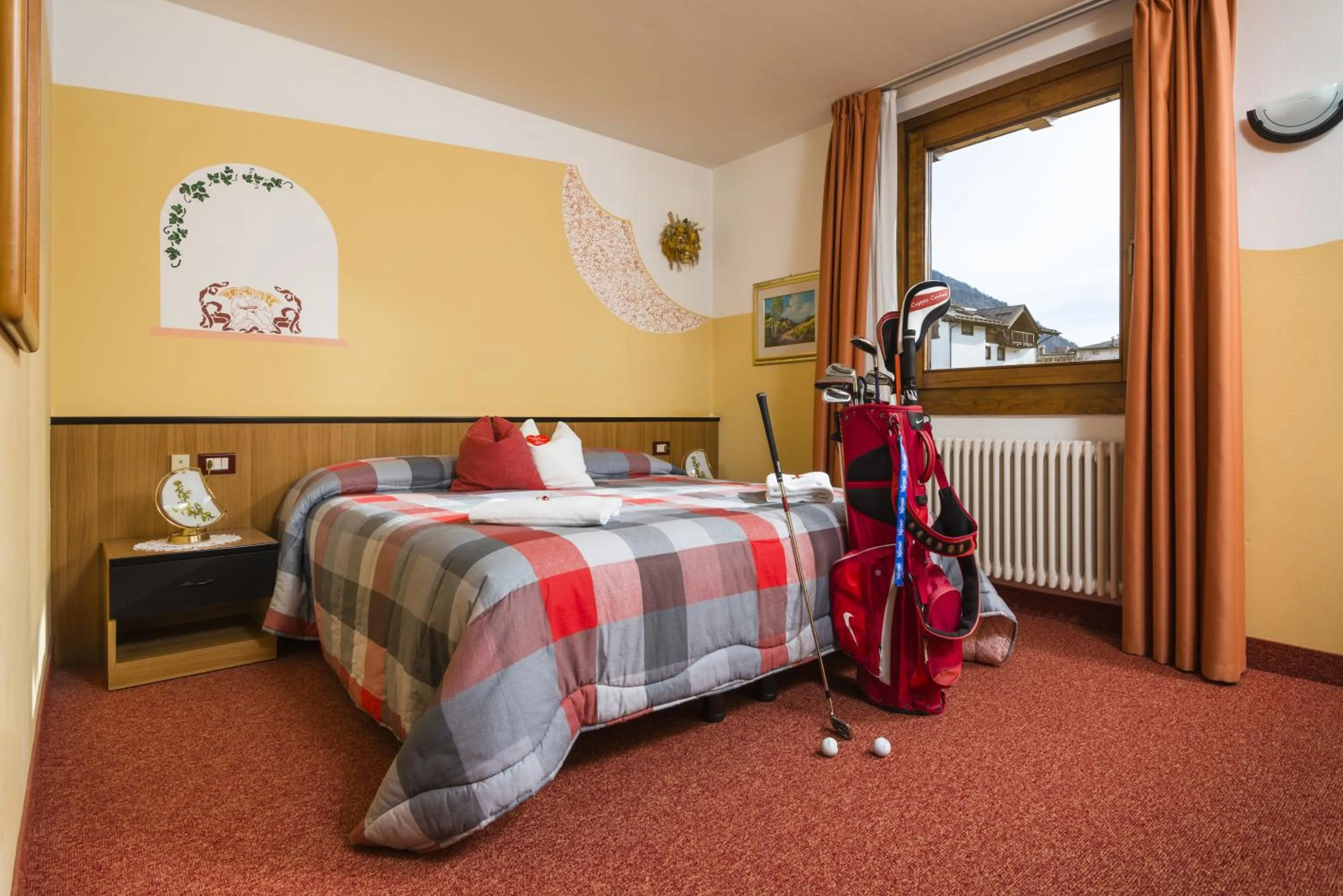 Decorative detail, Bed in Animae Natura Hotel
