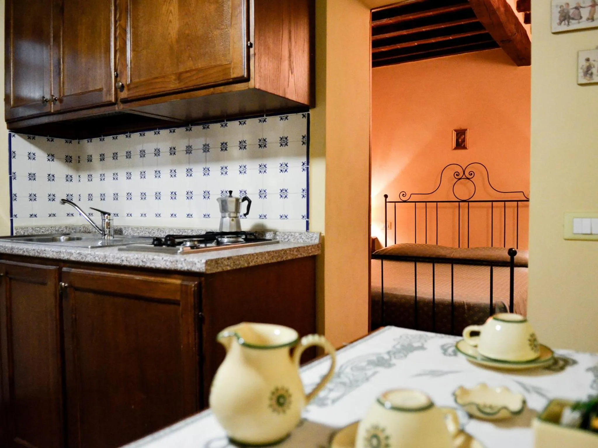 Coffee/tea facilities in Casa Ambra