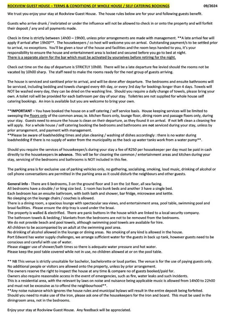 Rockview Guest House