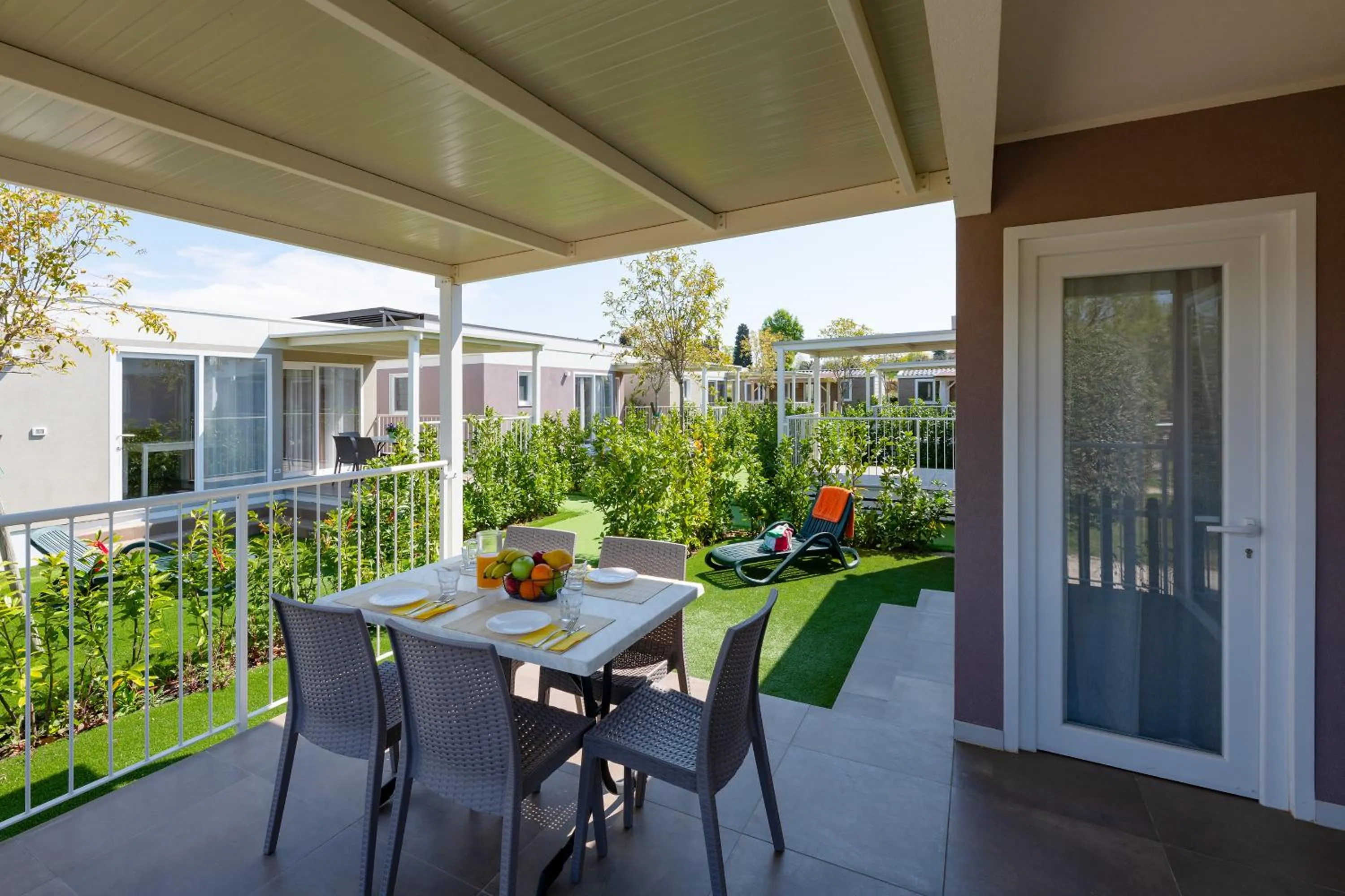 Patio in Le Palme Camping & Village