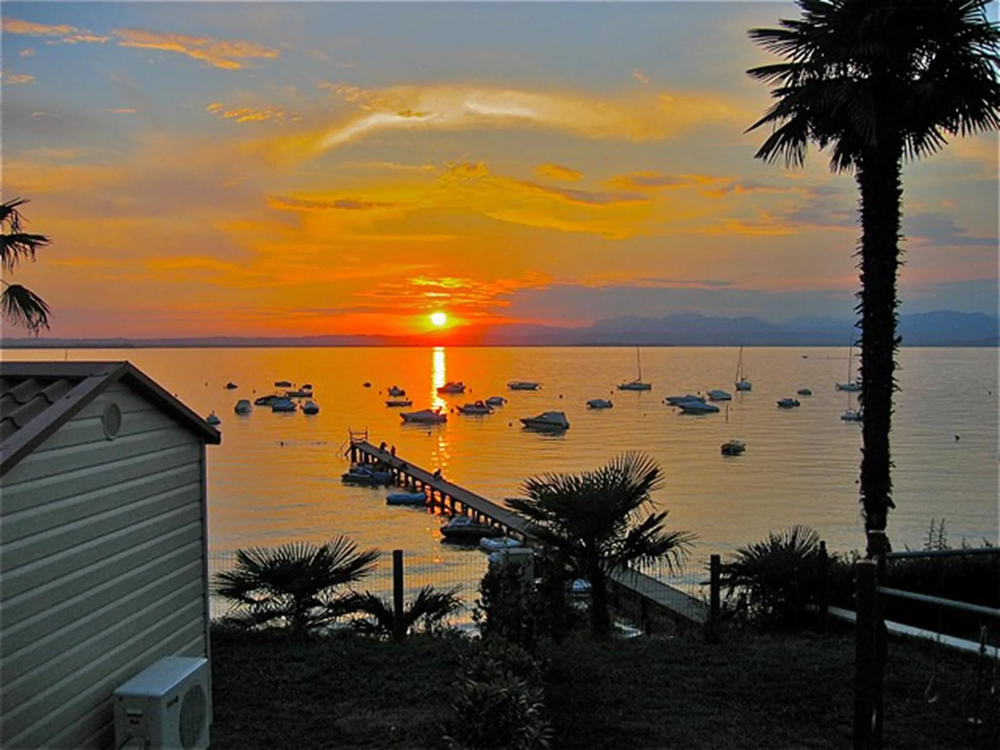 Lake view in Le Palme Camping & Village