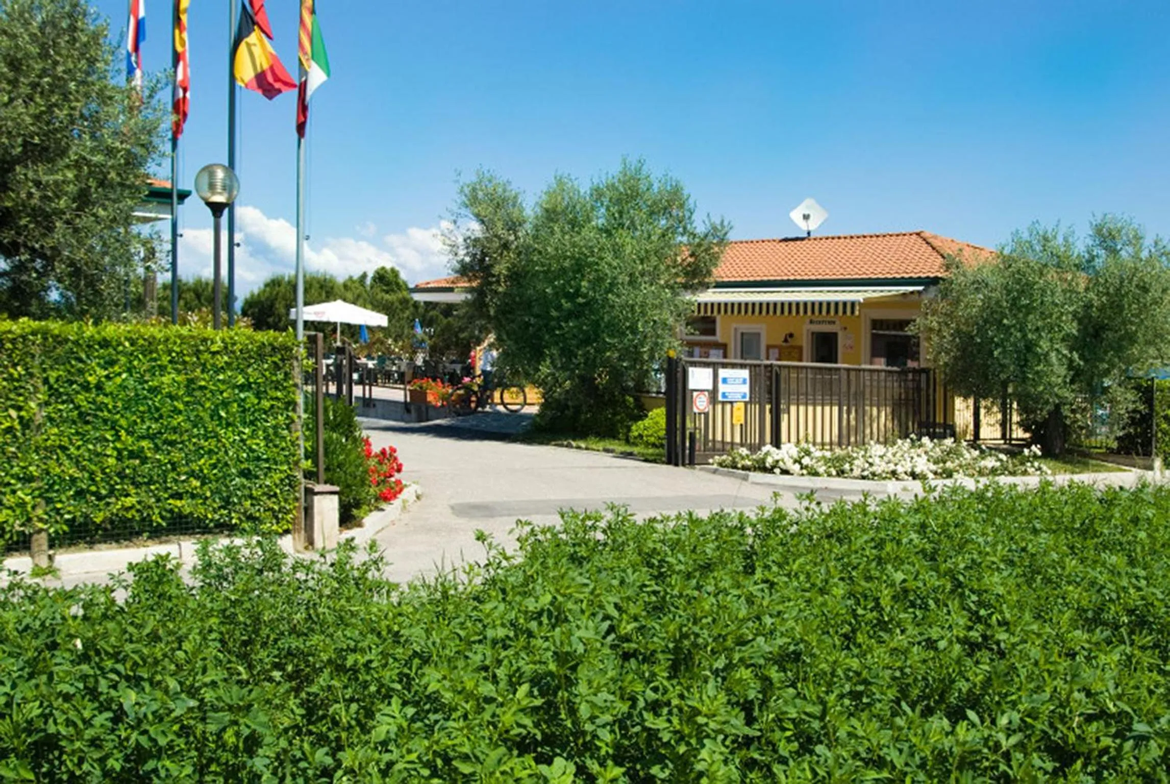Facade/entrance in Le Palme Camping & Village