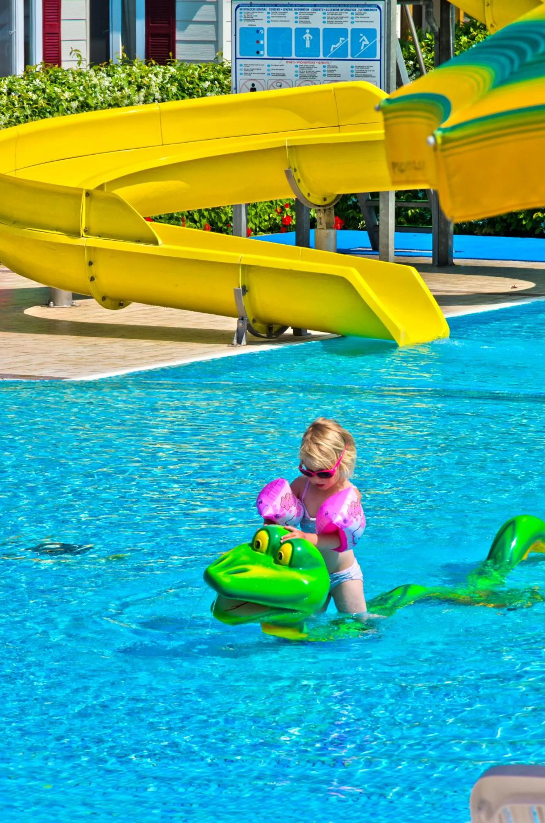 Swimming pool in Le Palme Camping & Village