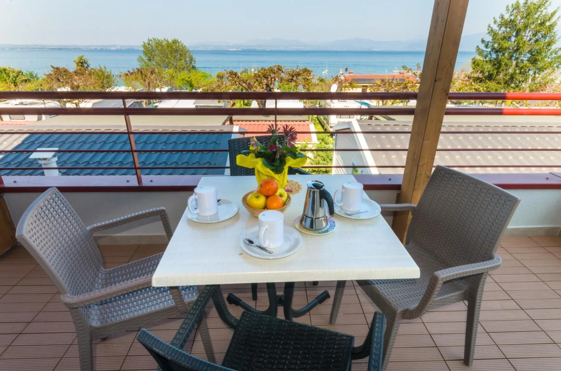 Balcony/Terrace in Le Palme Camping & Village