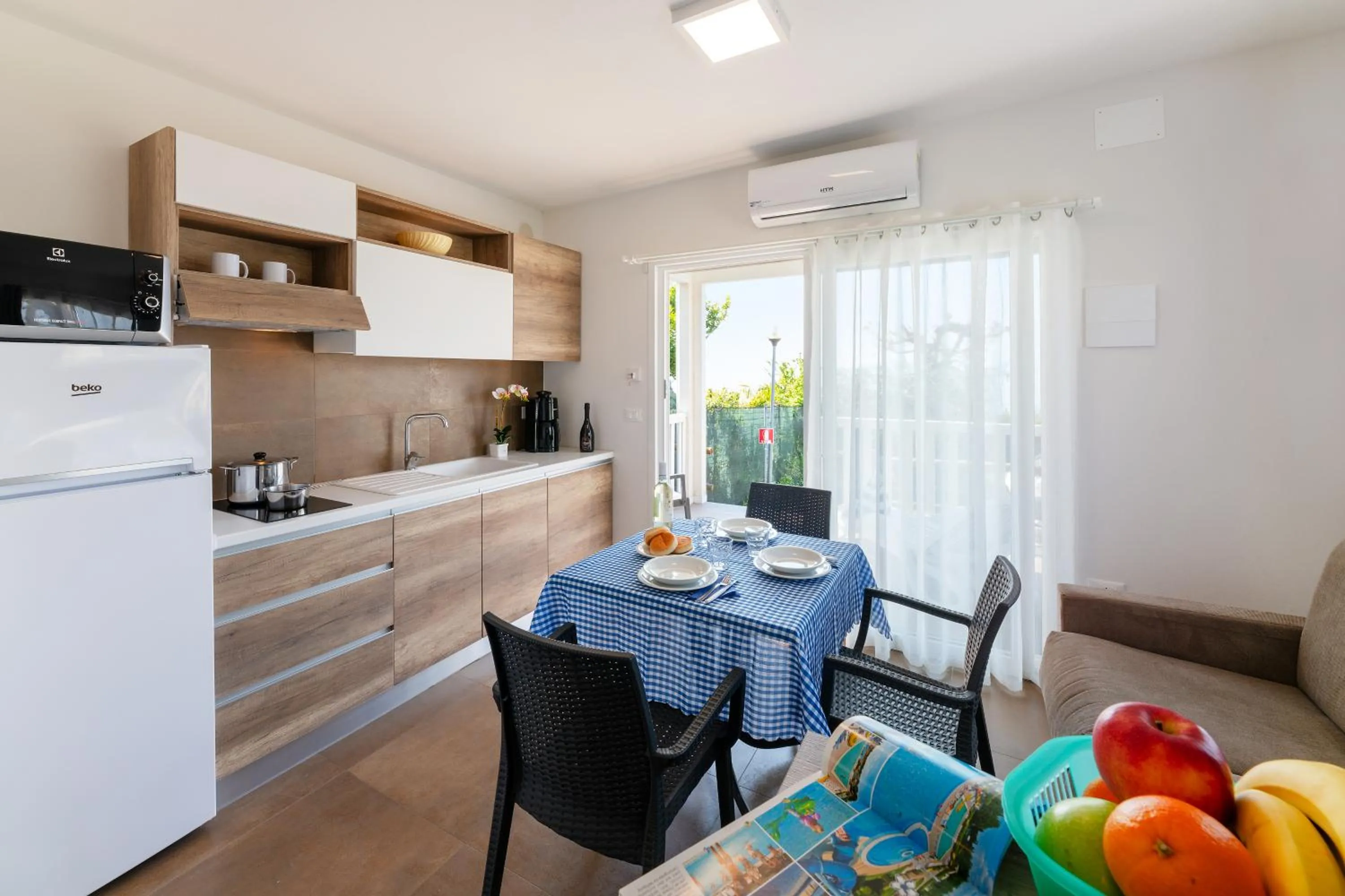 Kitchen or kitchenette in Le Palme Camping & Village
