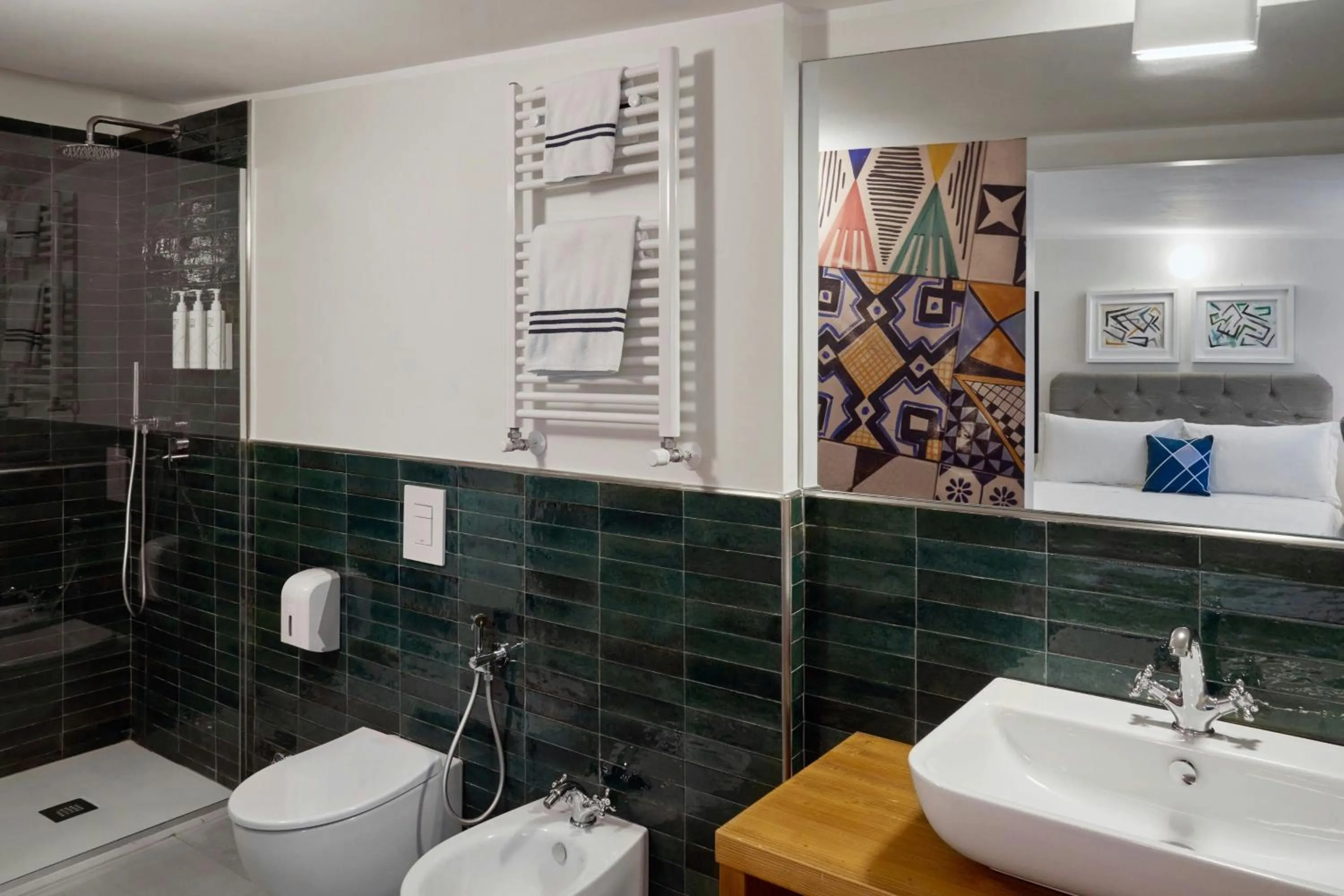 Bathroom in Four Points Flex by Sheraton Naples Marigliano