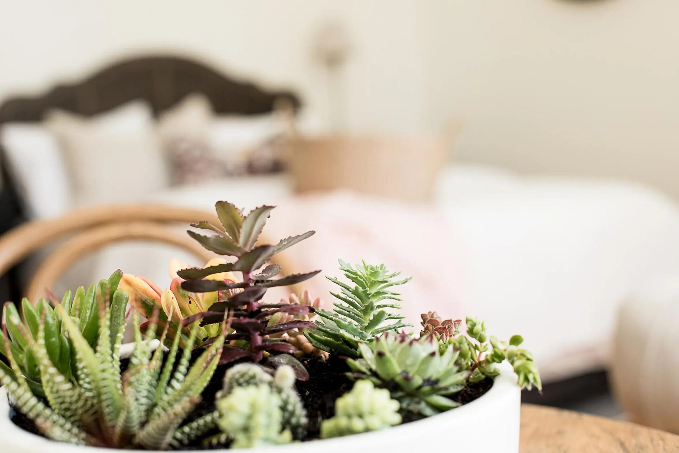 Decorative detail, Bed in Old Market Inn