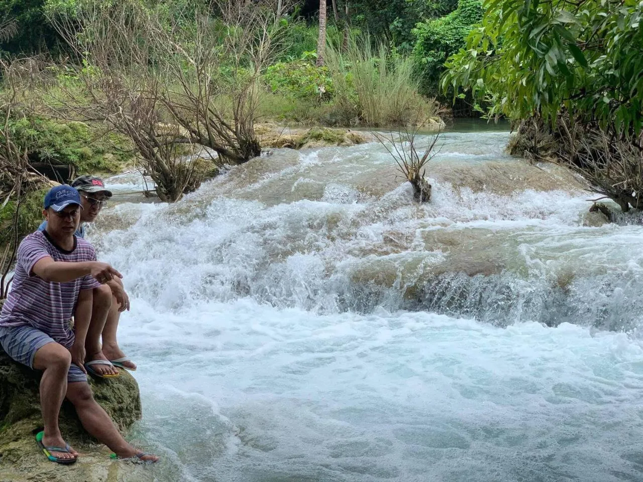 People in Bolinao Transient House A
