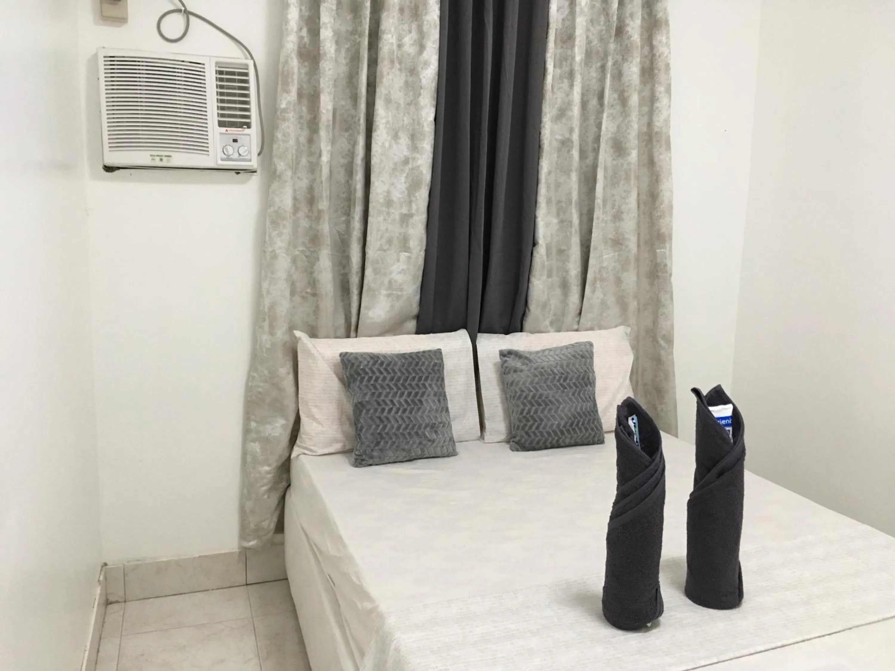 Bed in Bolinao Transient House A