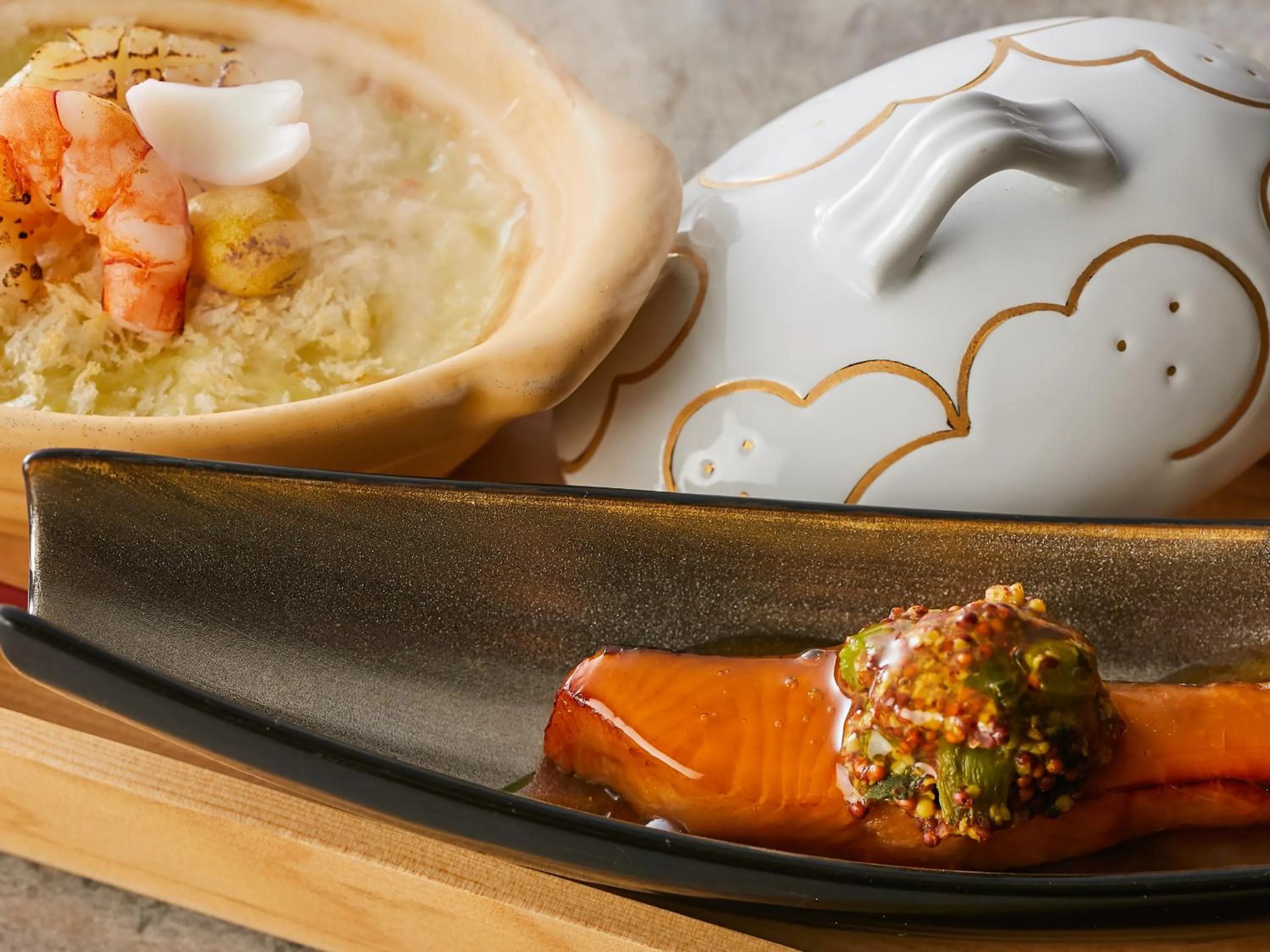 Meals in KAMENOI HOTEL Awajishima