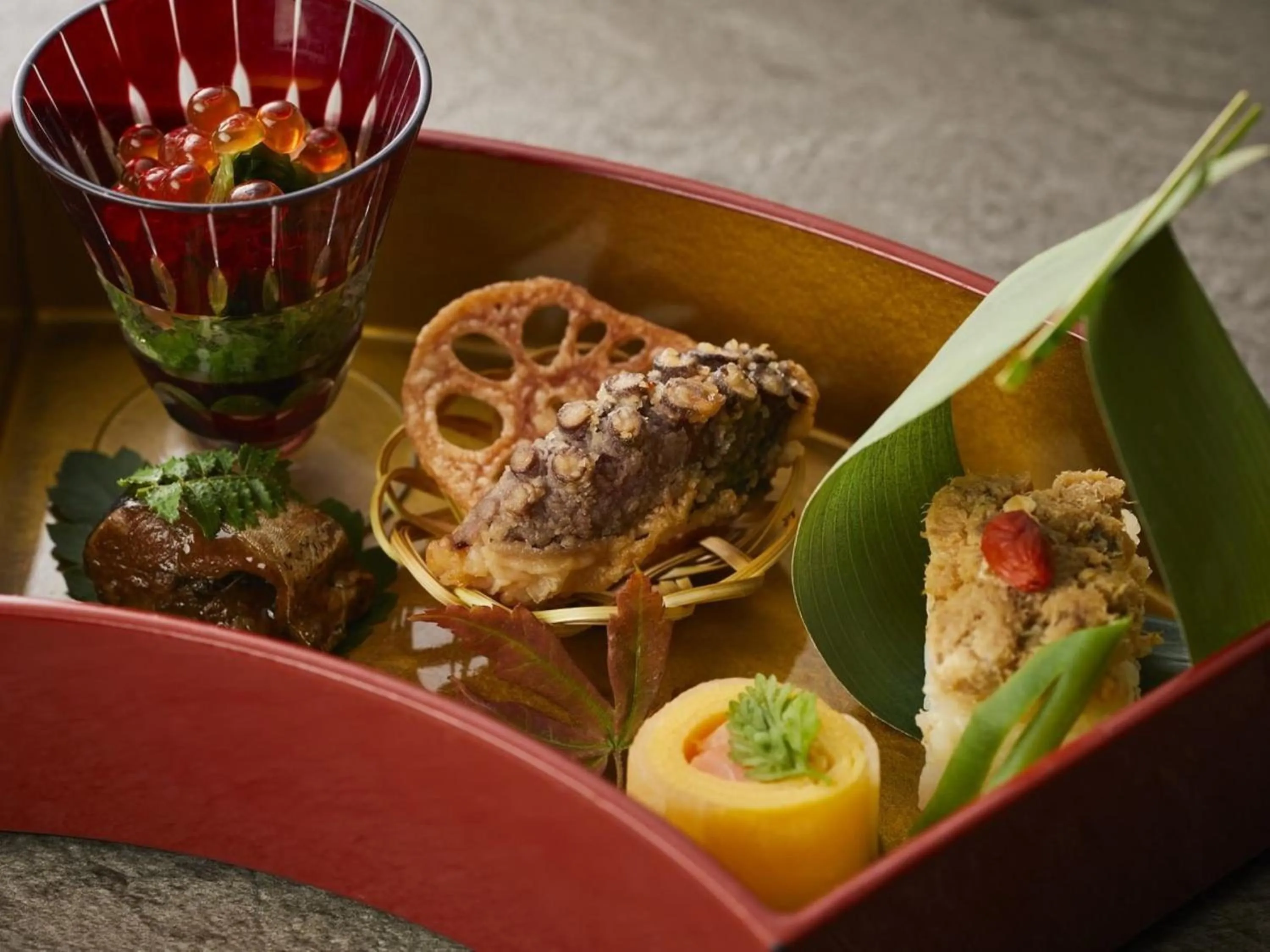 Dinner in KAMENOI HOTEL Awajishima