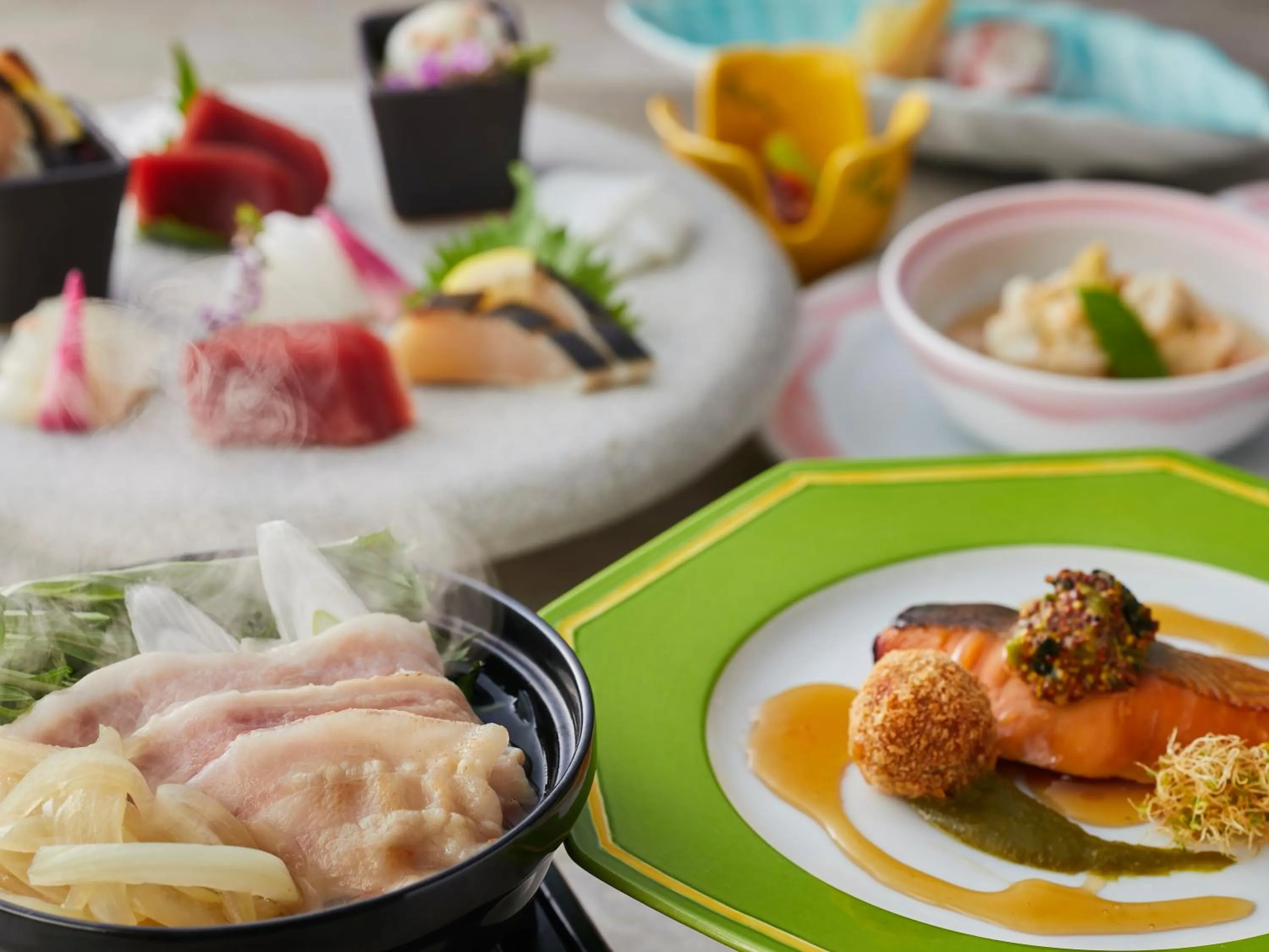 Food in KAMENOI HOTEL Awajishima