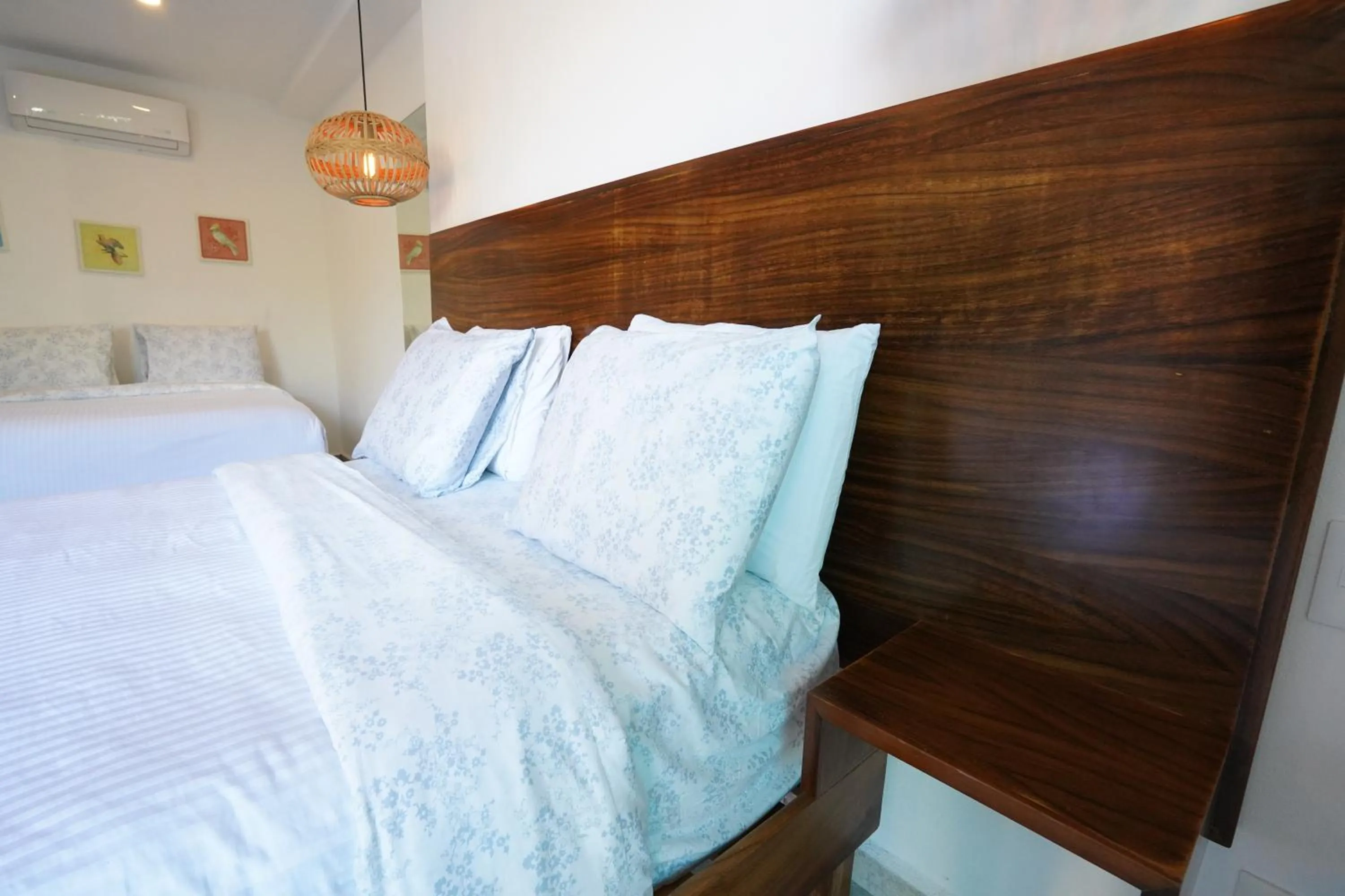 Bed in Hotel Puerto Sayulita