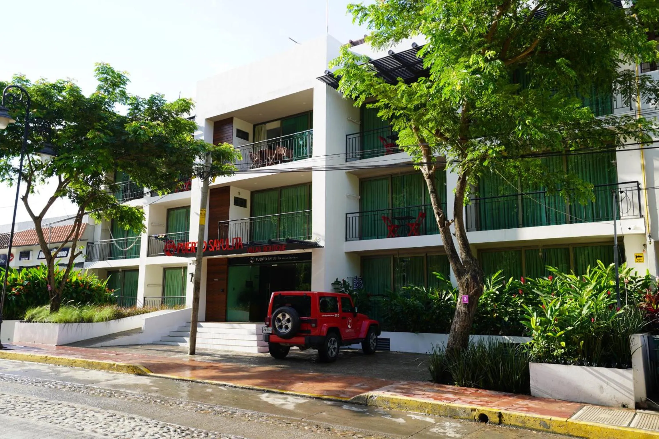 Property building in Hotel Puerto Sayulita