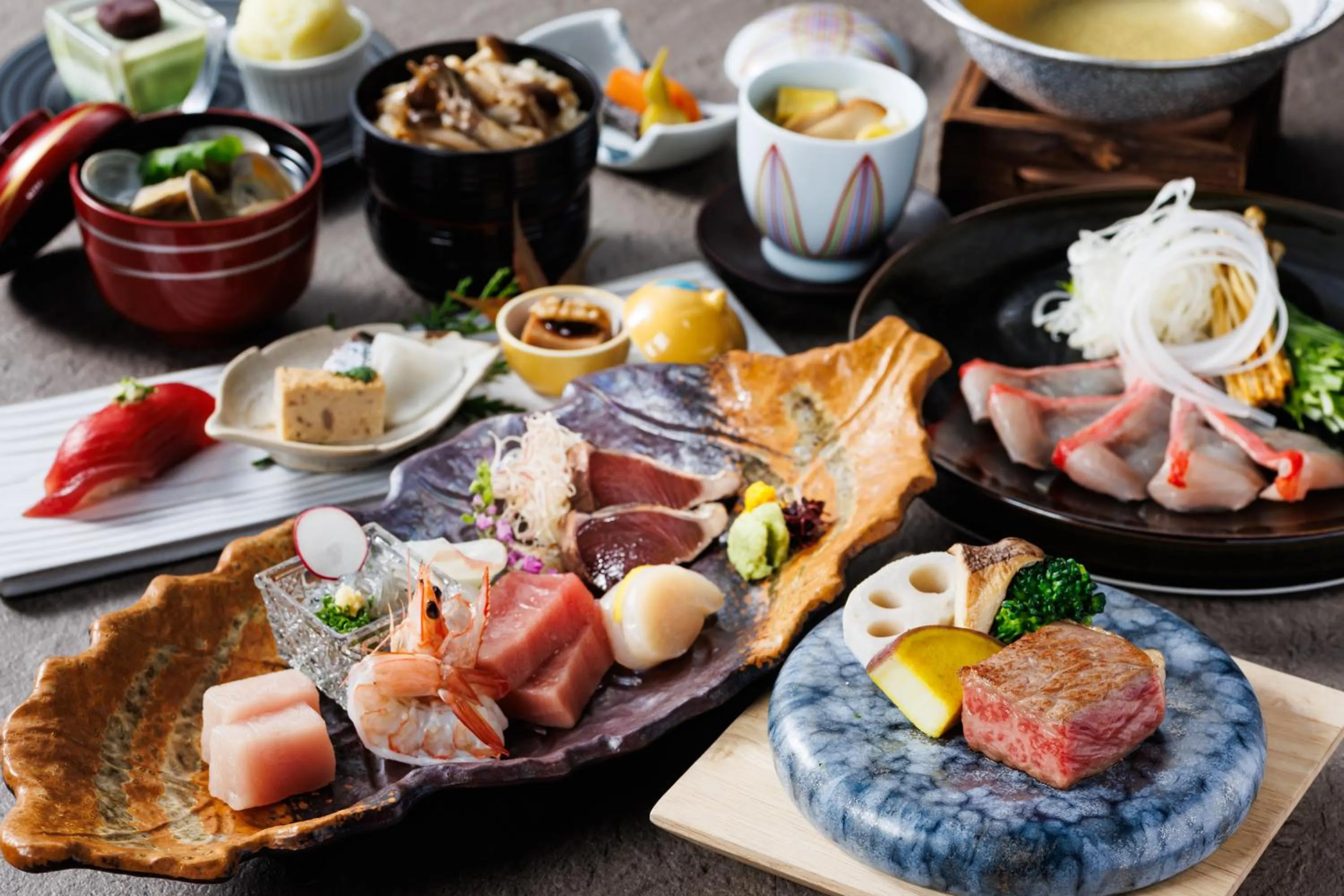 Dinner in KAMENOI HOTEL Yaizu