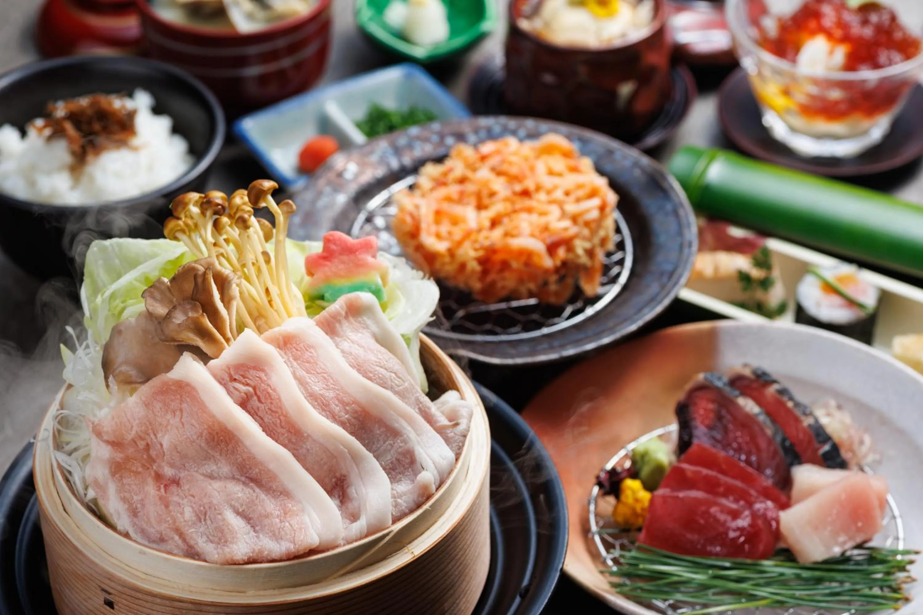 Dinner in KAMENOI HOTEL Yaizu