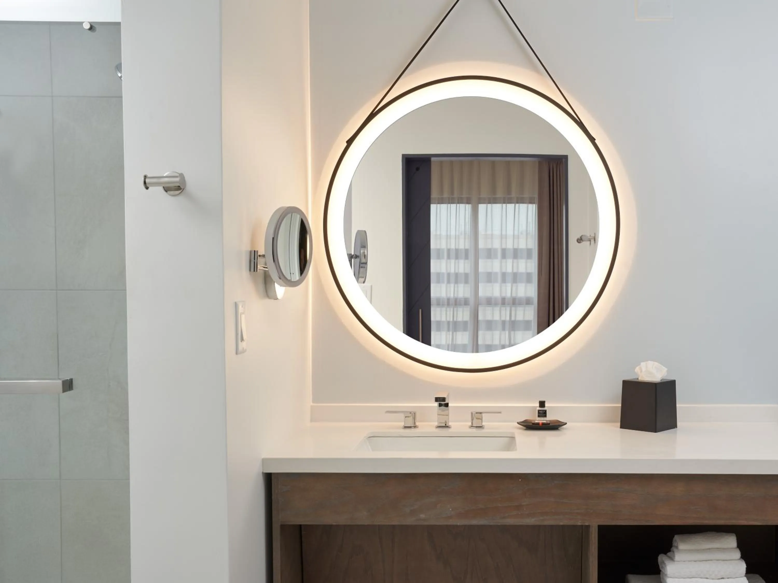 Bathroom in The Chifley Houston, Tapestry Collection by Hilton