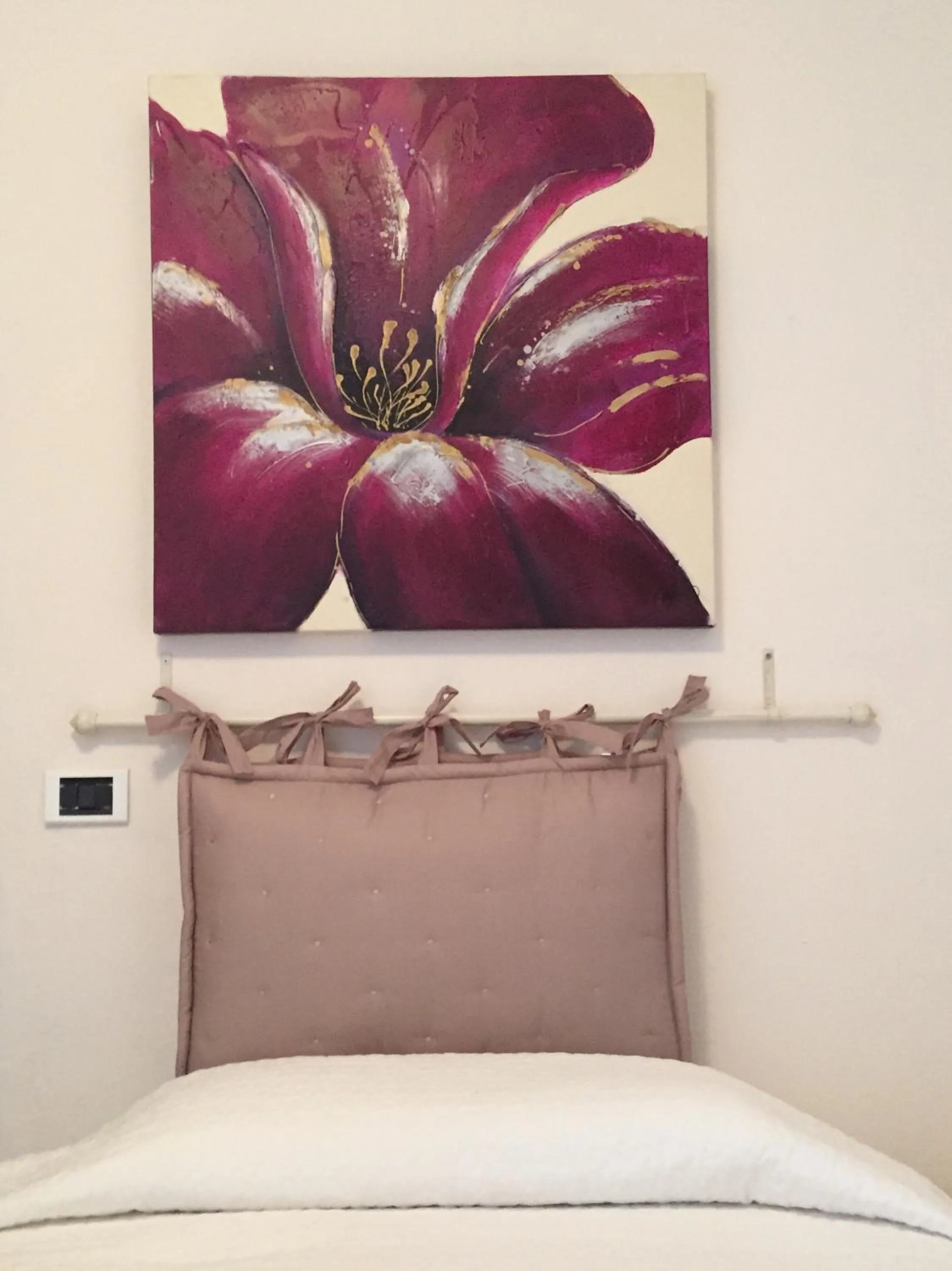 Decorative detail in Hotel Villa San Fedele