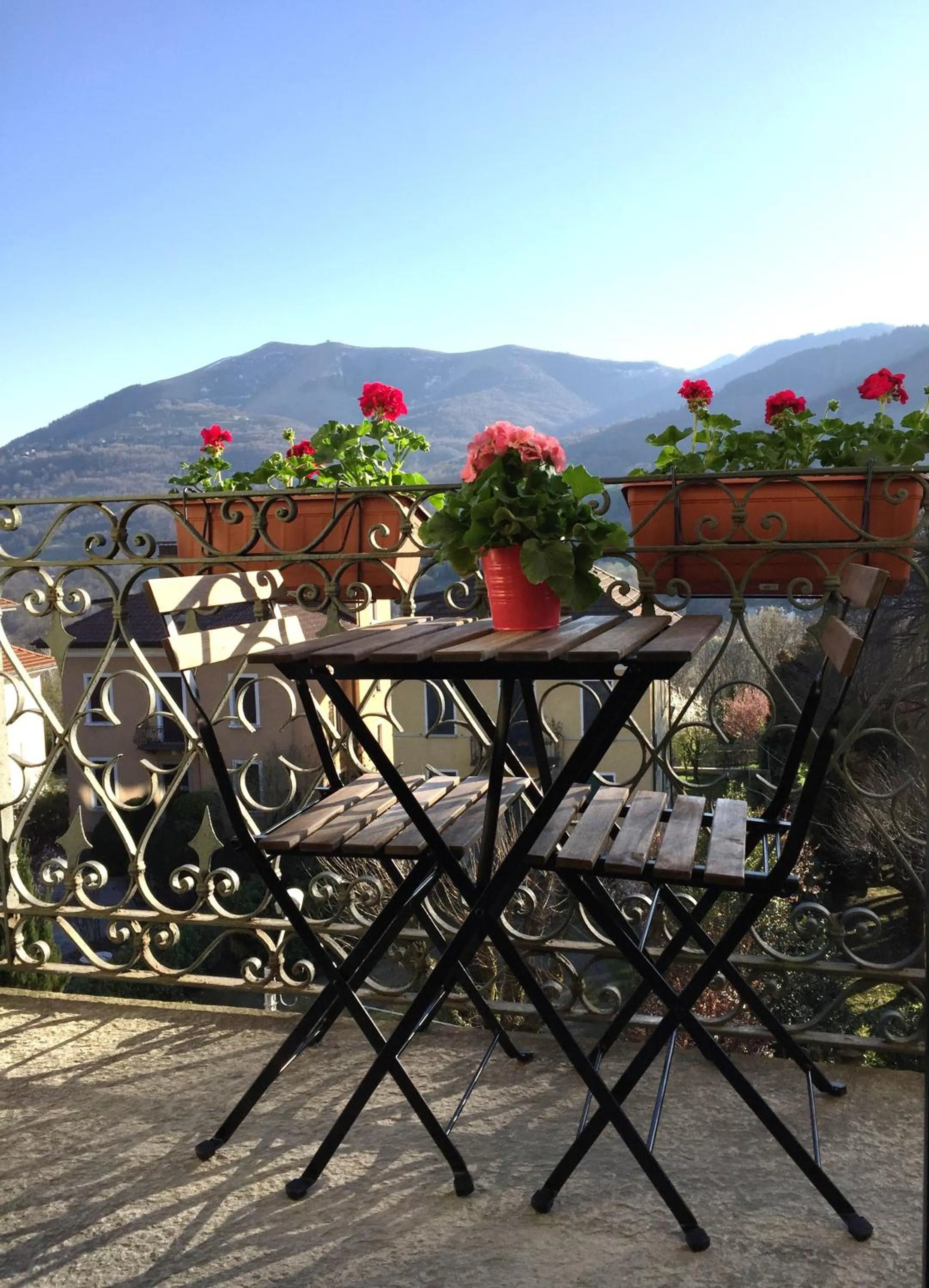 Balcony/Terrace in Hotel Villa San Fedele