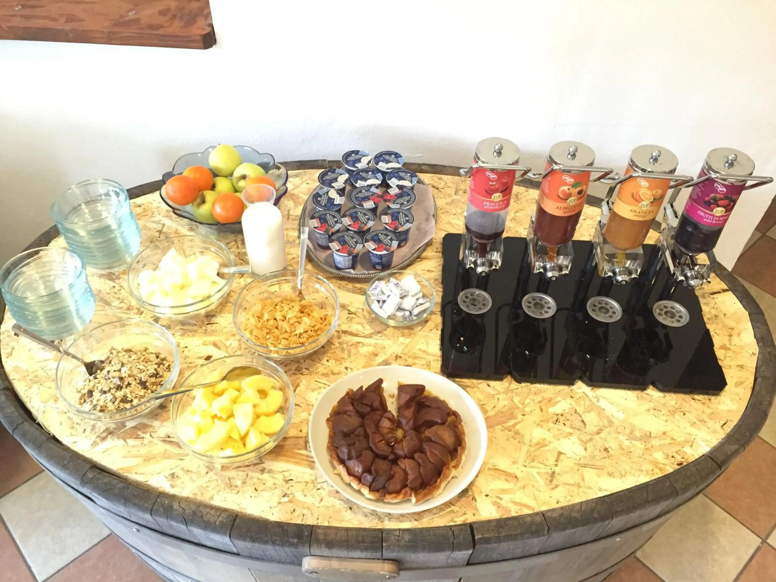 Food in Hotel Villa San Fedele