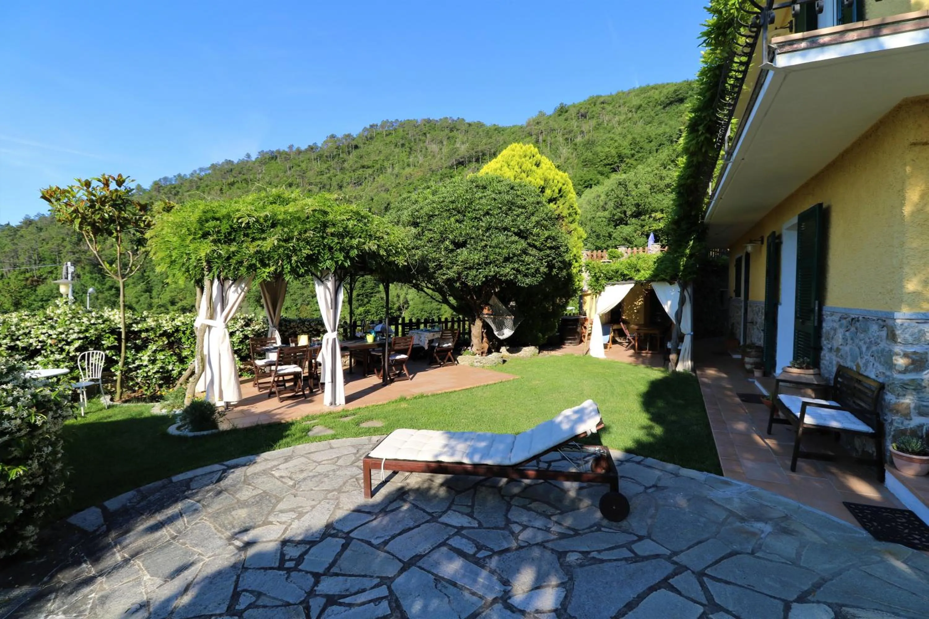 Garden view in Cà de Pria