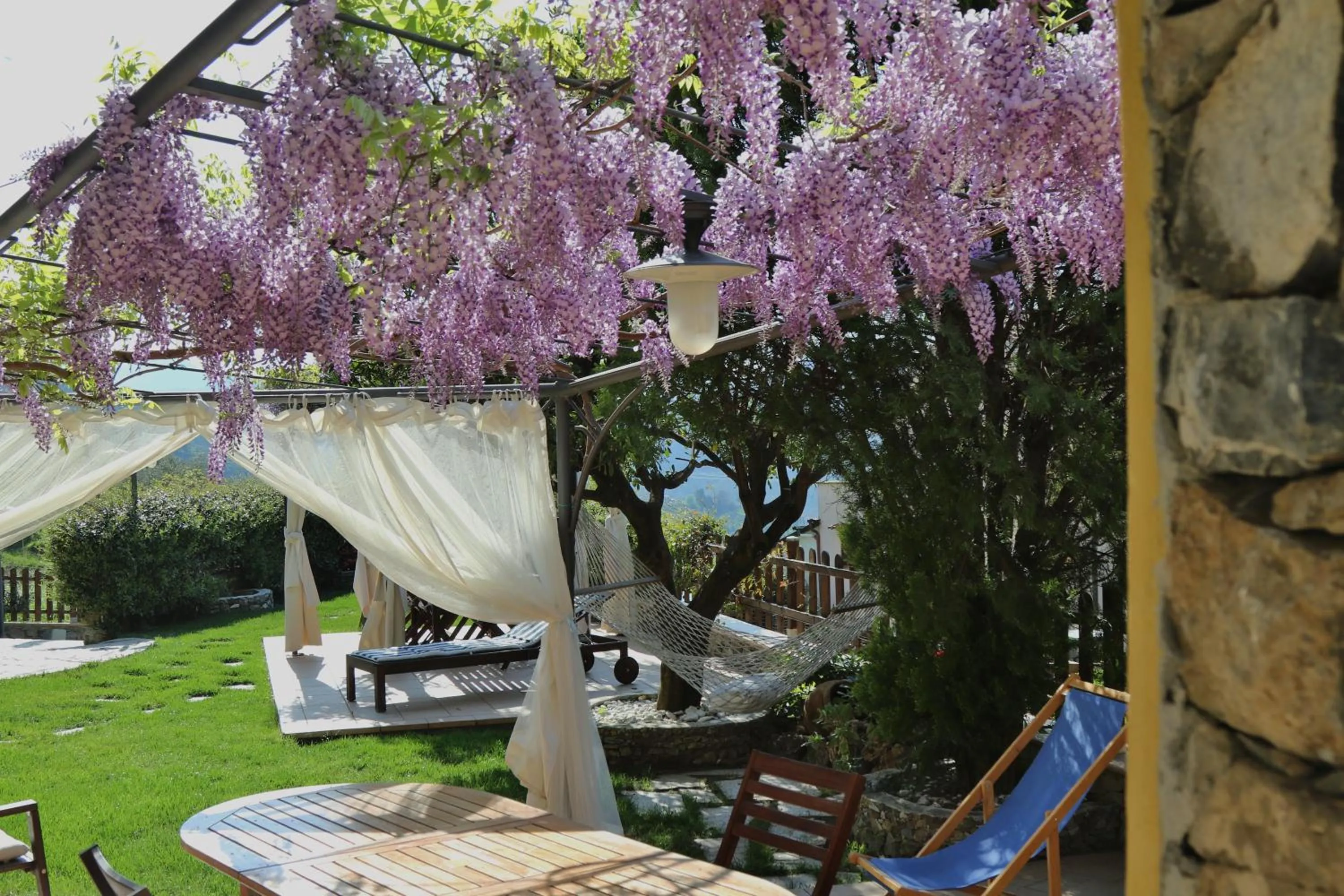 Garden view in Cà de Pria