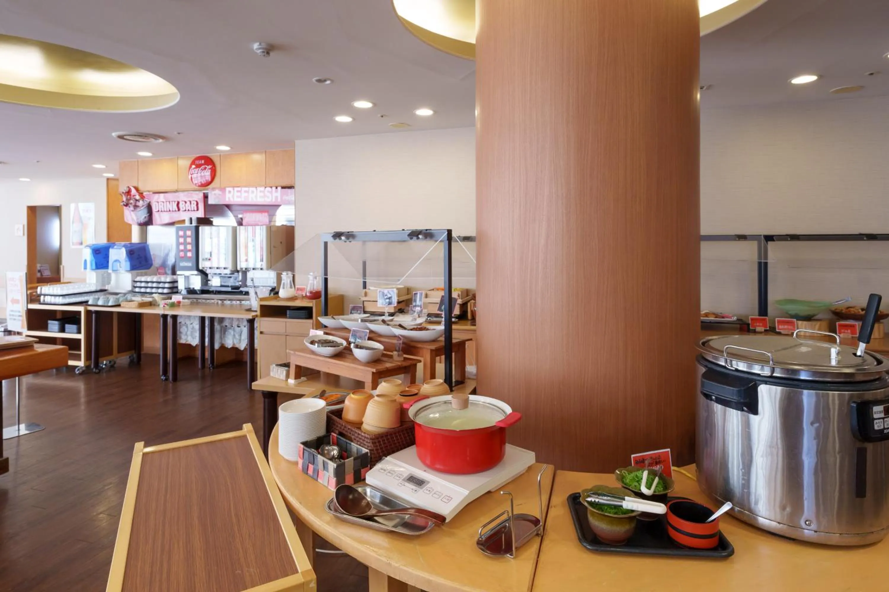 Buffet breakfast in Hita Tenryosui no Yado