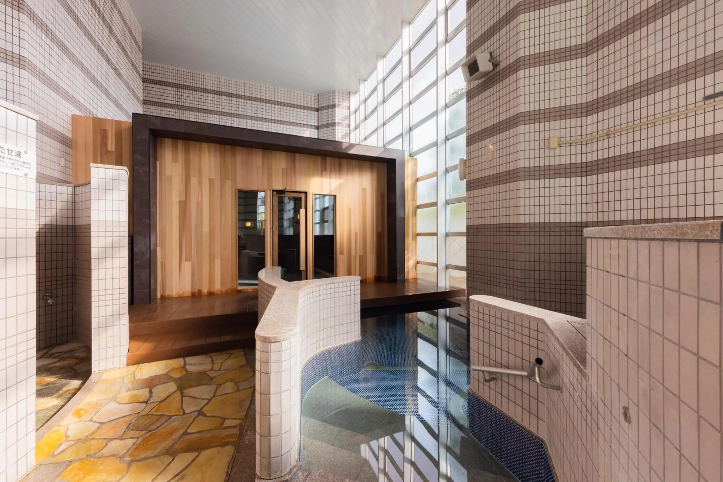 Sauna in Hitaonsen Hananoki River Terrace