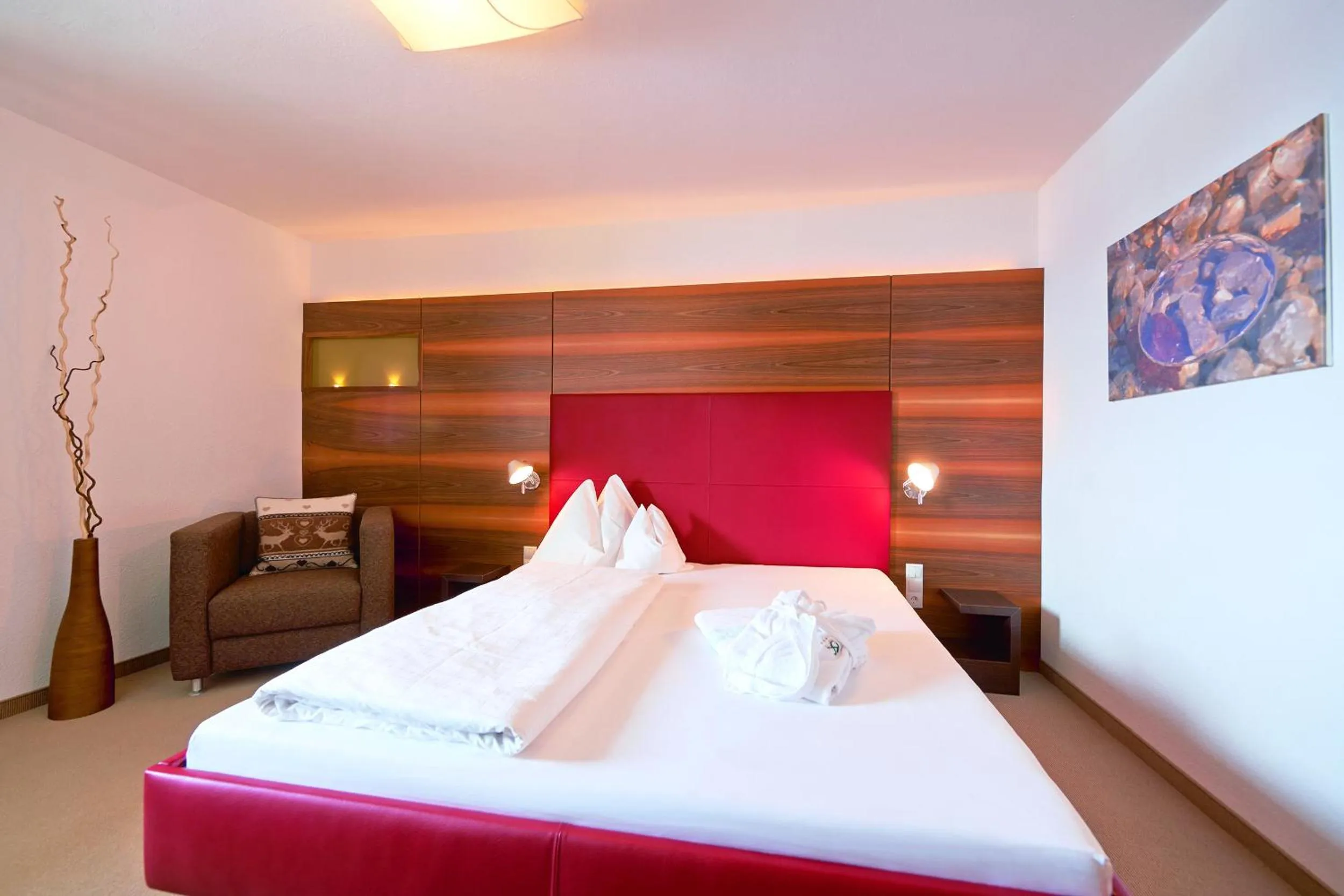 Photo of the whole room, Bed in Hotel Angerer Alm