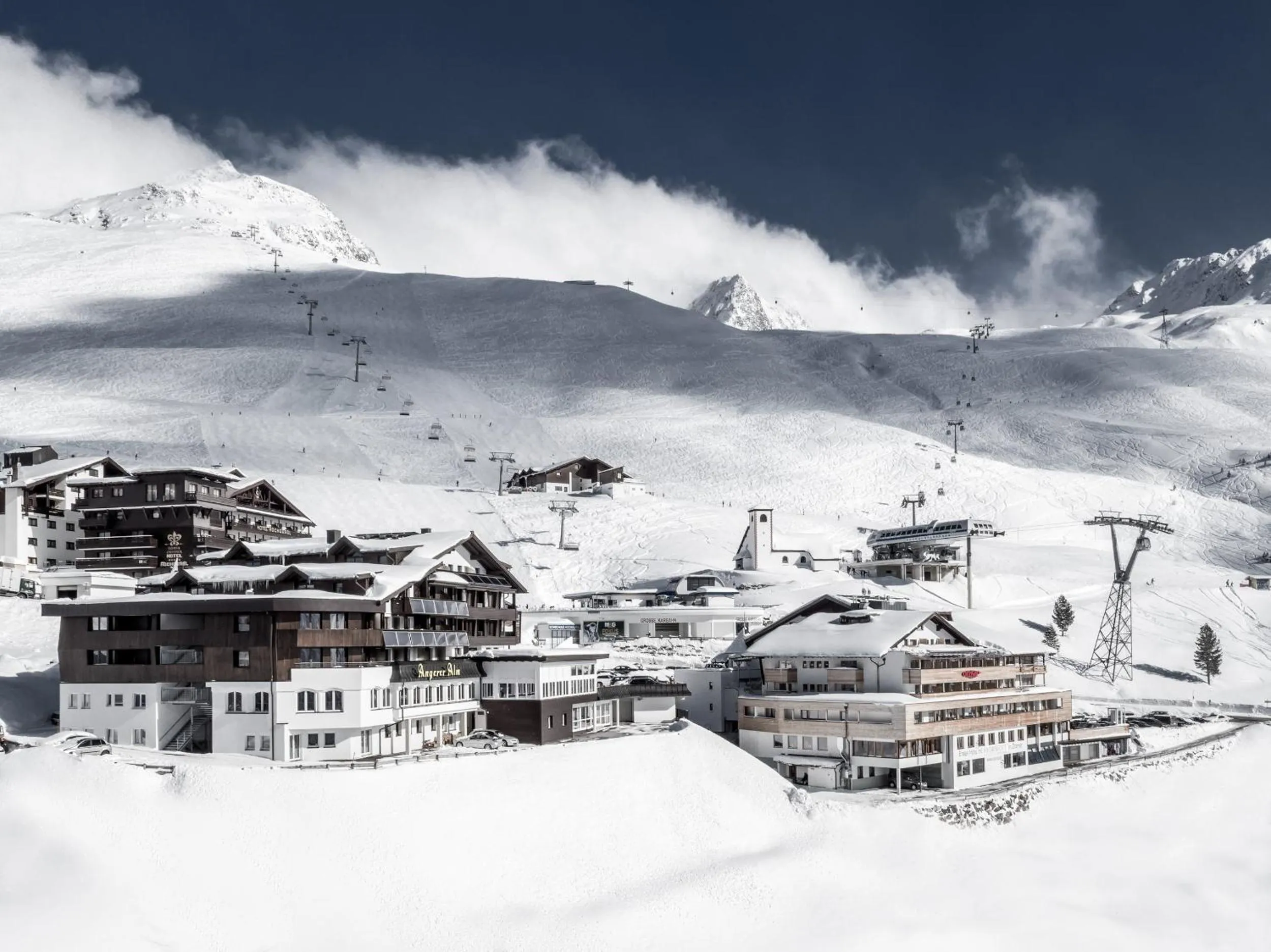 Property building in Hotel Angerer Alm