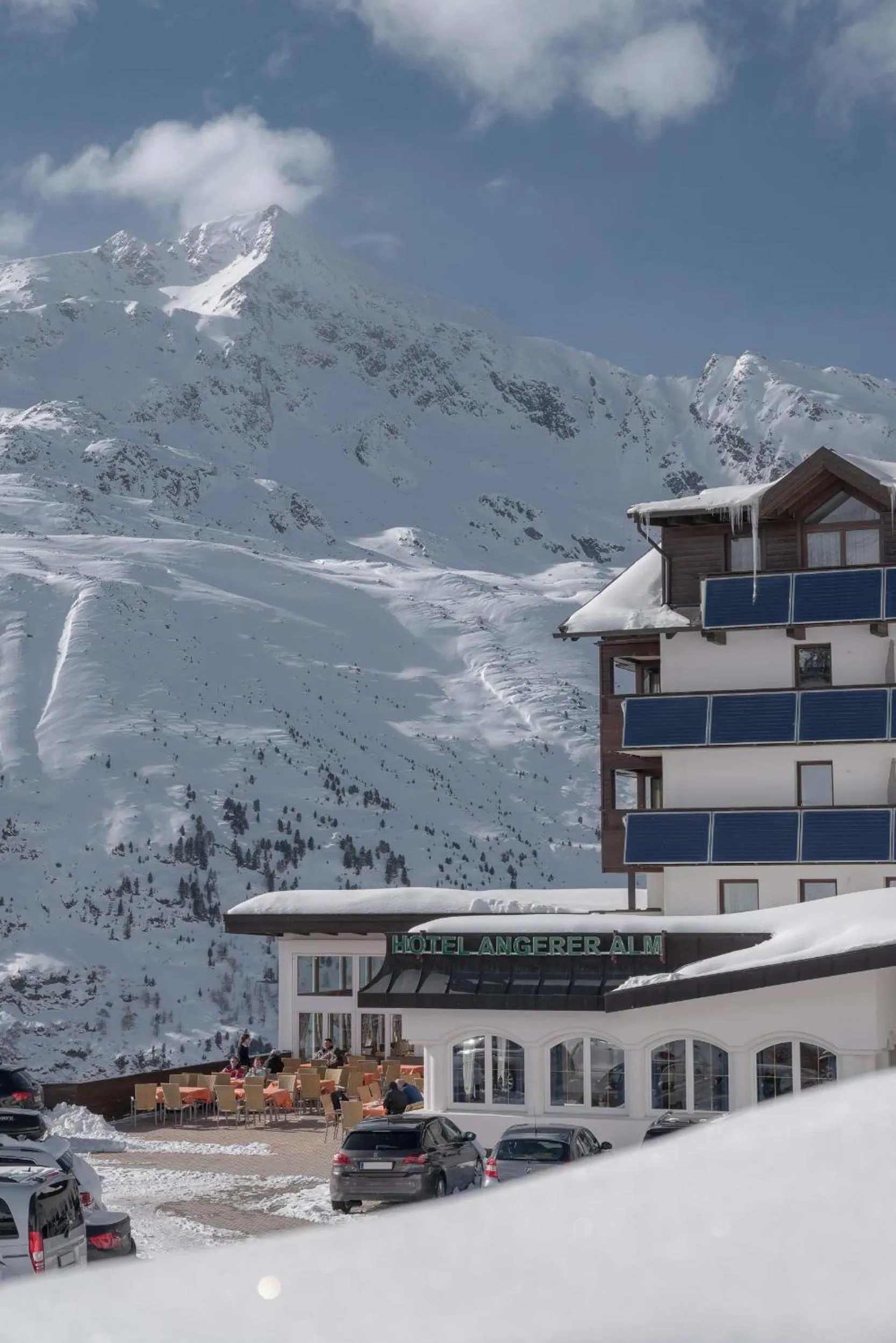 Property building in Hotel Angerer Alm